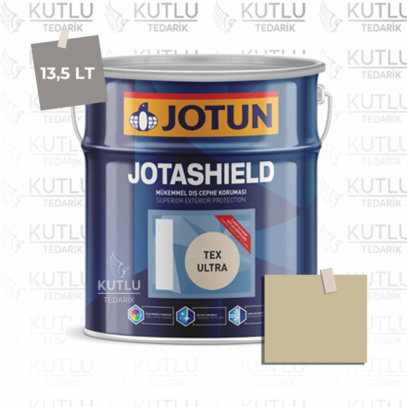 Jotun Jotashield Real Matt 13,5 Lt Parchment 1129 Ncs 2413-Y01R