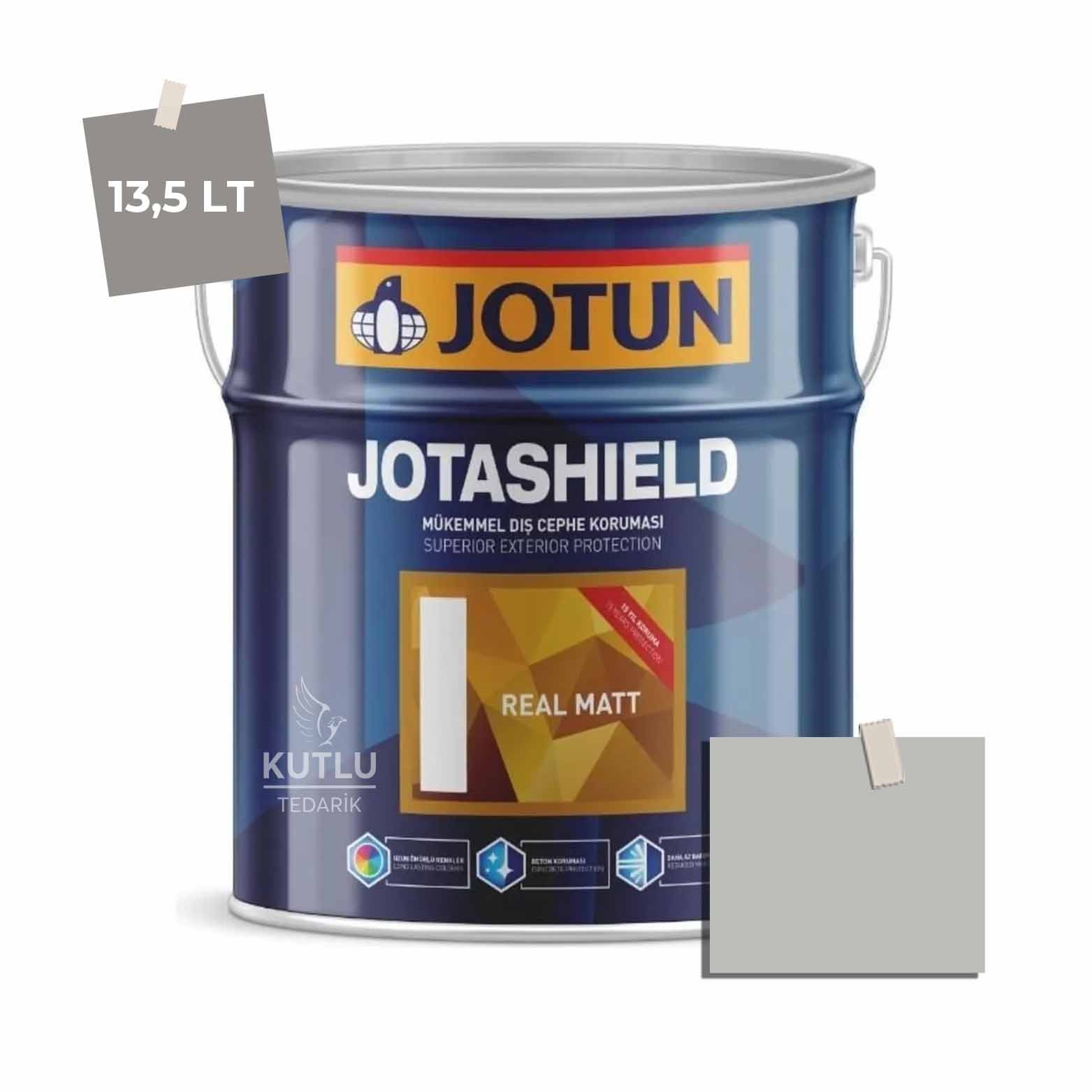 Jotun Jotashield Real Matt 13,5 Lt Platinum 9911 Ncs S2500-N