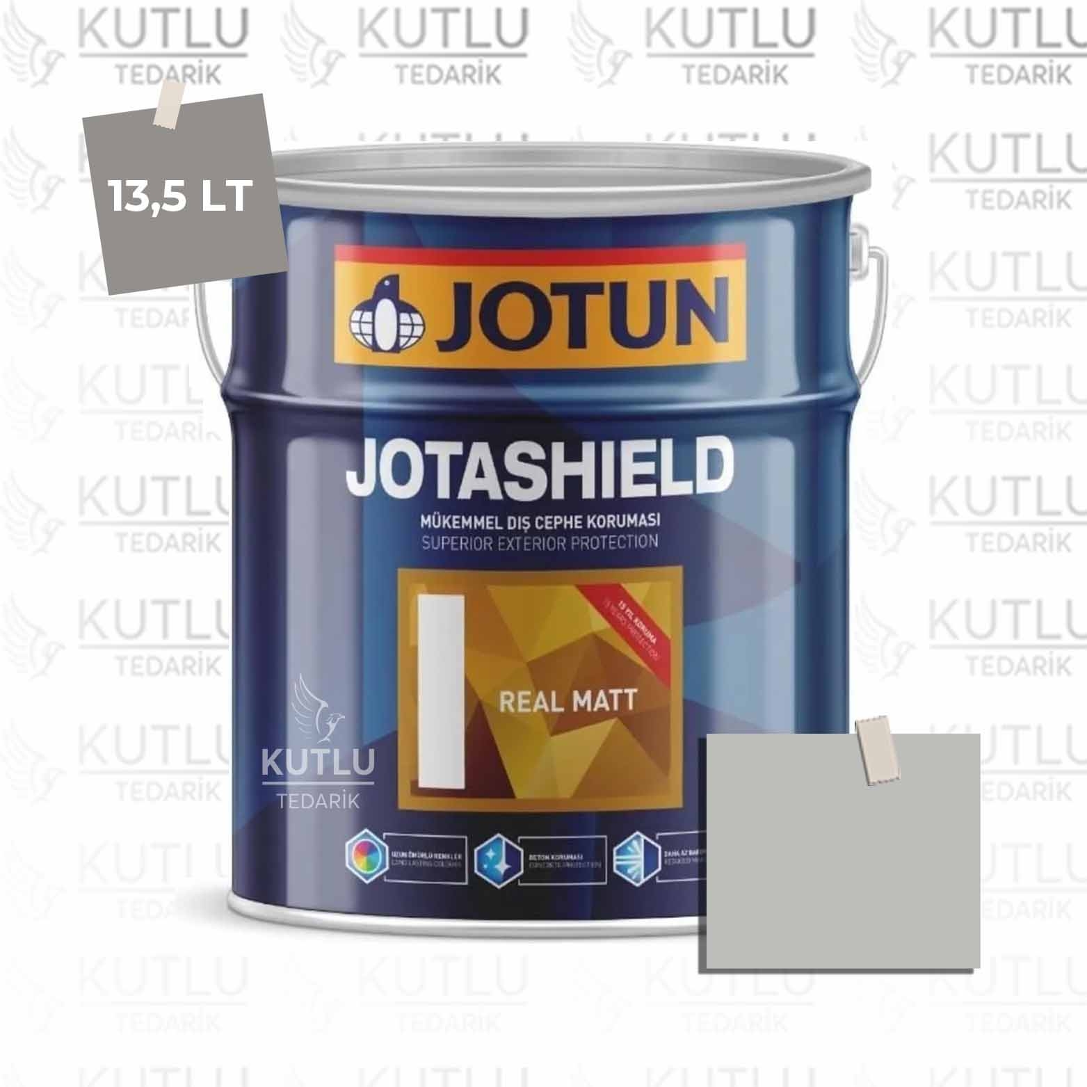 Jotun Jotashield Real Matt 13,5 Lt Platinum 9911 Ncs S2500-N