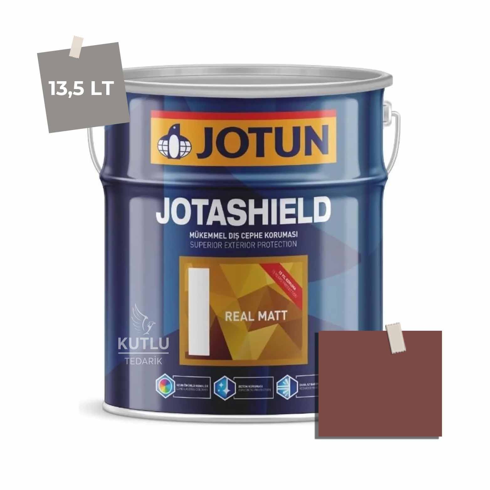 Jotun Jotashield Real Matt 13,5 Lt Red Leather 0572 Ncs 5136-Y87R