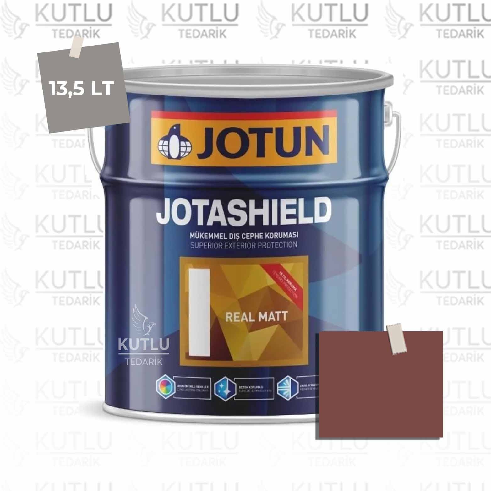 Jotun Jotashield Real Matt 13,5 Lt Red Leather 0572 Ncs 5136-Y87R