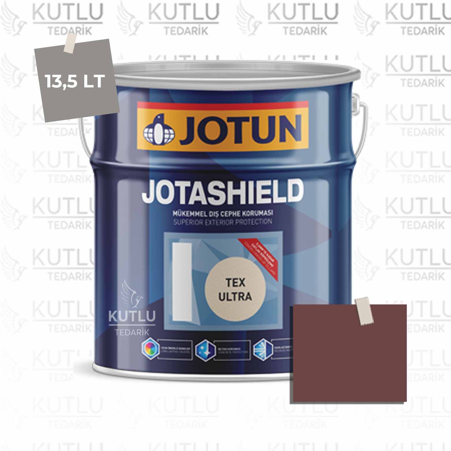 Jotun Jotashield Real Matt 13,5 Lt Rich Burgandy 2805 Ncs S6030-Y90R