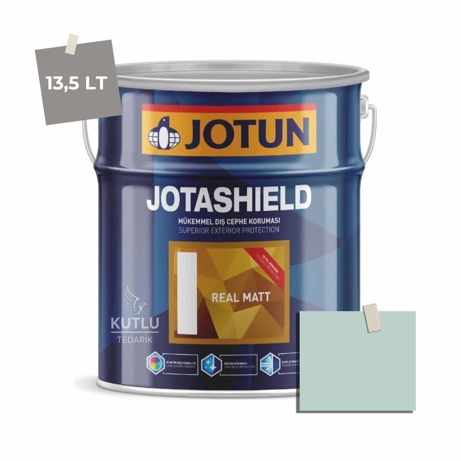 Jotun Jotashield Real Matt 13,5 Lt Sea Mist 6253 Ncs S1510-B50G