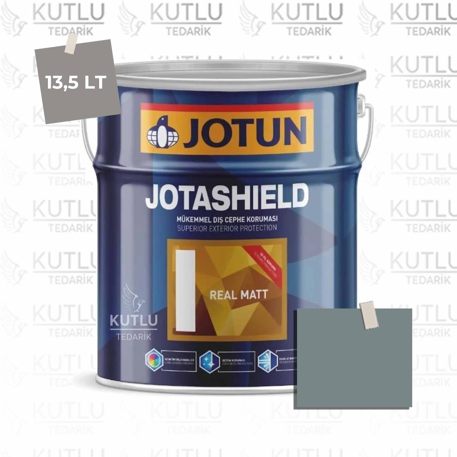 Jotun Jotashield Real Matt 13,5 Lt Serene Green 6100 Ncs S5010-B50G