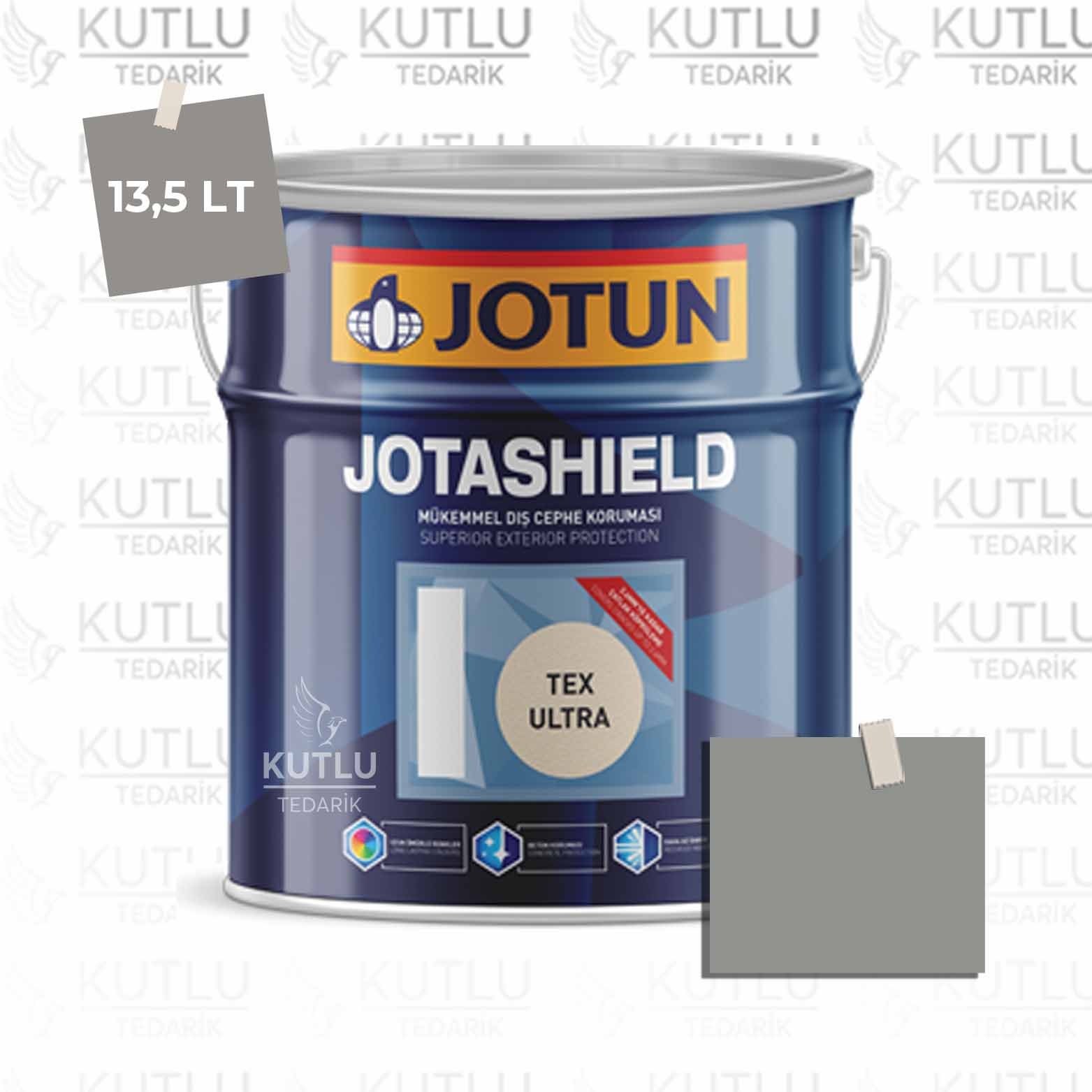 Jotun Jotashield Real Matt 13,5 Lt Shine Grey 8111 Ncs S4005-G80Y