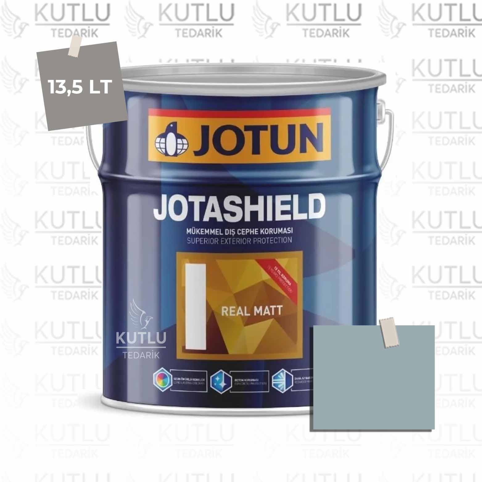 Jotun Jotashield Real Matt 13,5 Lt Skyggespill 5155 Ncs S3010-B