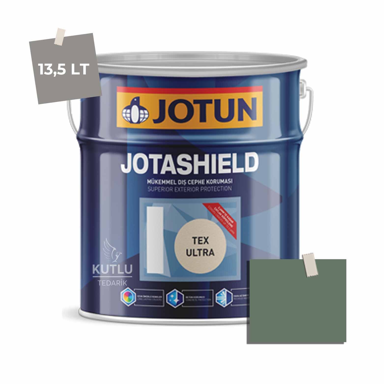 Jotun Jotashield Real Matt 13,5 Lt Spruce 7041 Ncs 5615-G13Y