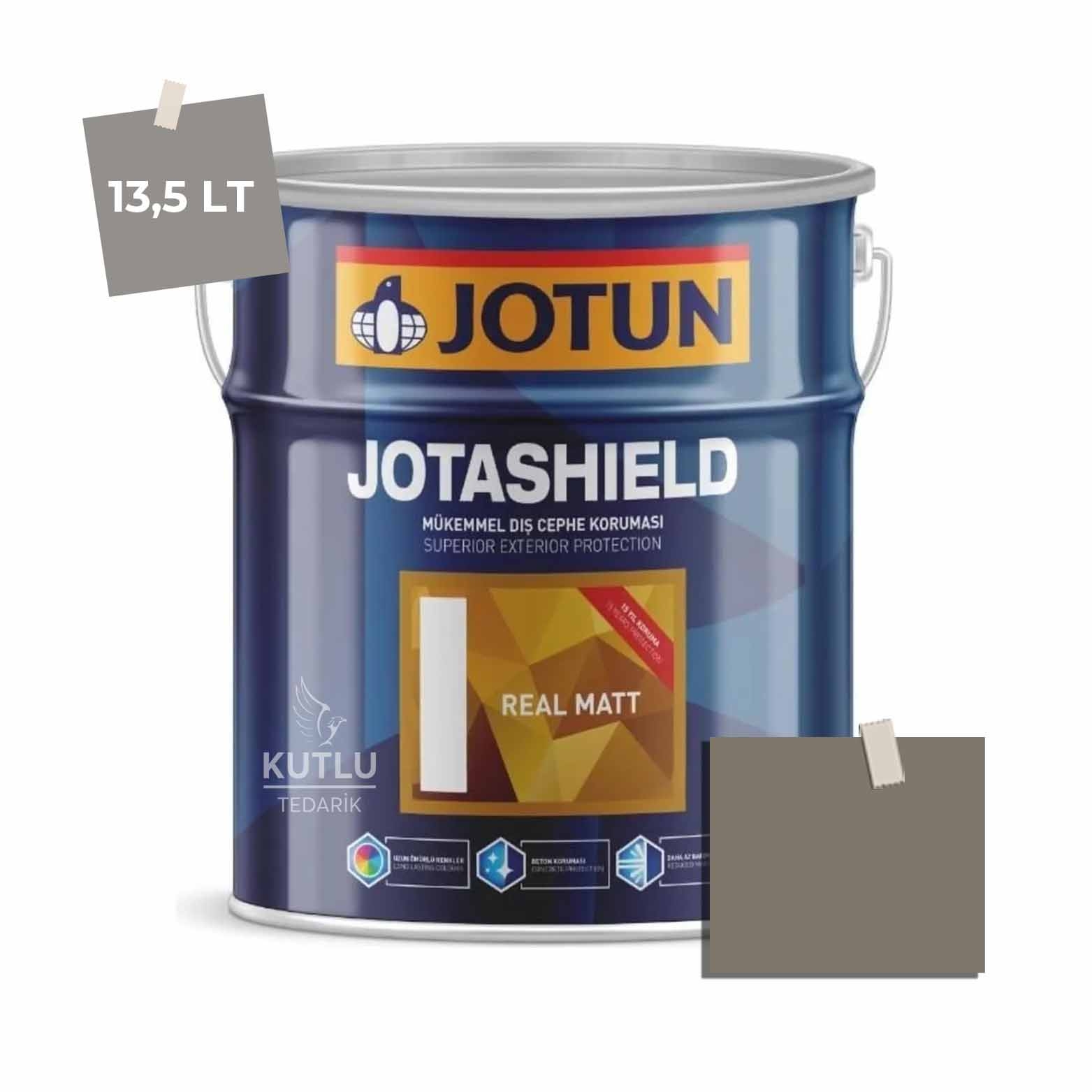 Jotun Jotashield Real Matt 13,5 Lt Tender Brown 1916 Ncs S6005-Y20R