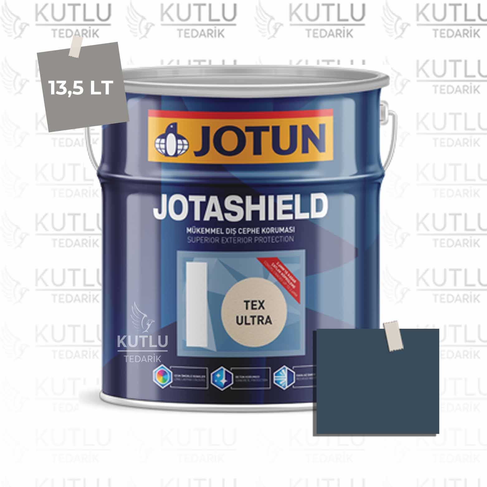 Jotun Jotashield Real Matt 13,5 Lt The Abyss 4400 Ncs S7020-R90B