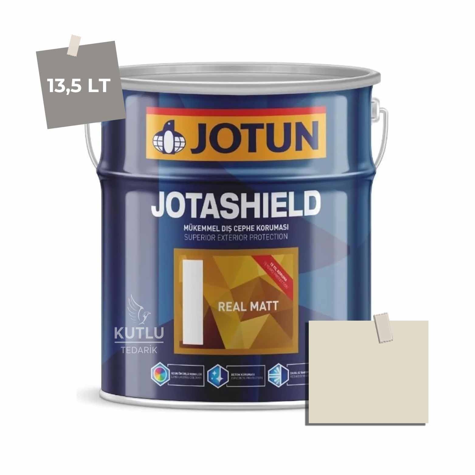 Jotun Jotashield Real Matt 13,5 Lt White Sand 1235 Ncs 1204-Y26R