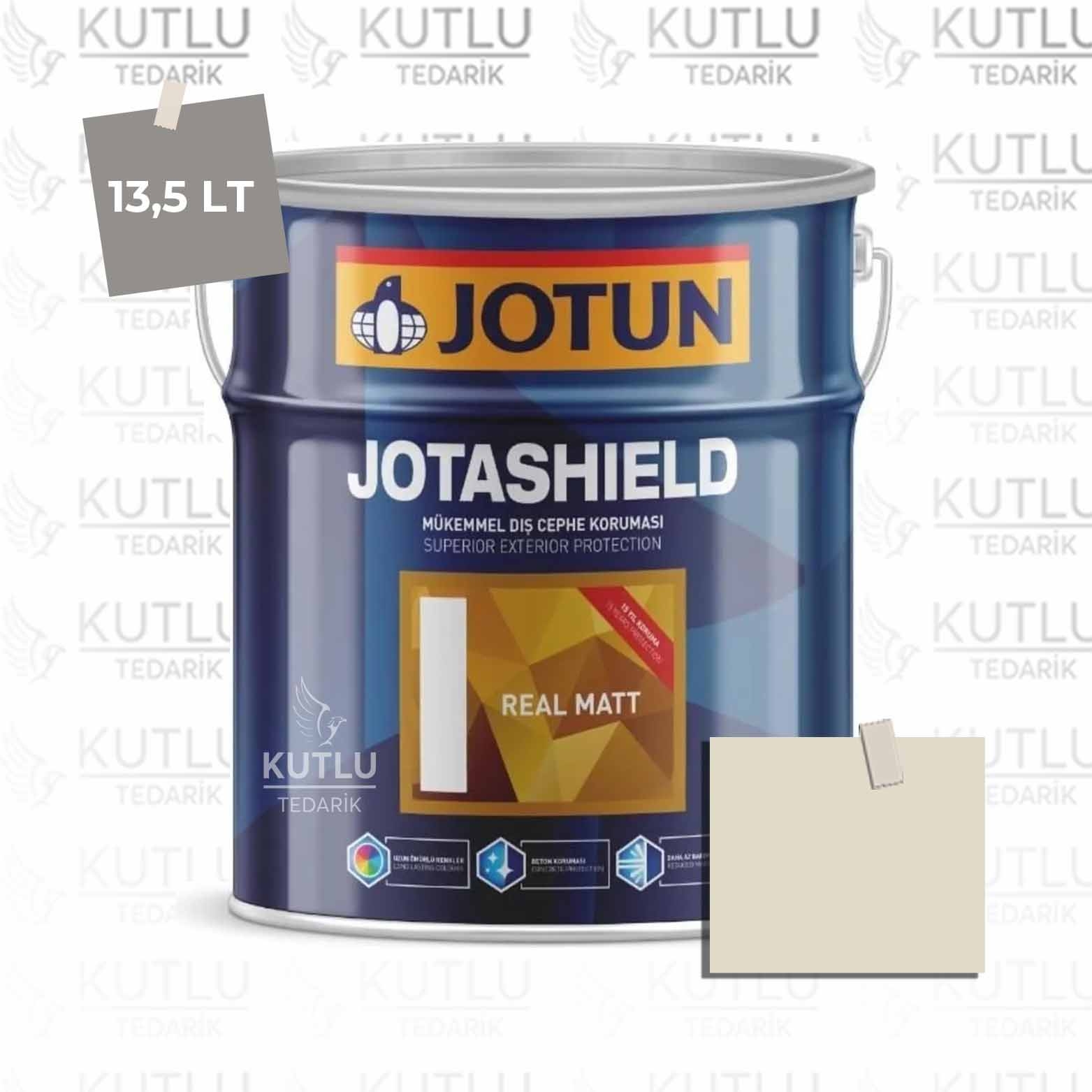 Jotun Jotashield Real Matt 13,5 Lt White Sand 1235 Ncs 1204-Y26R