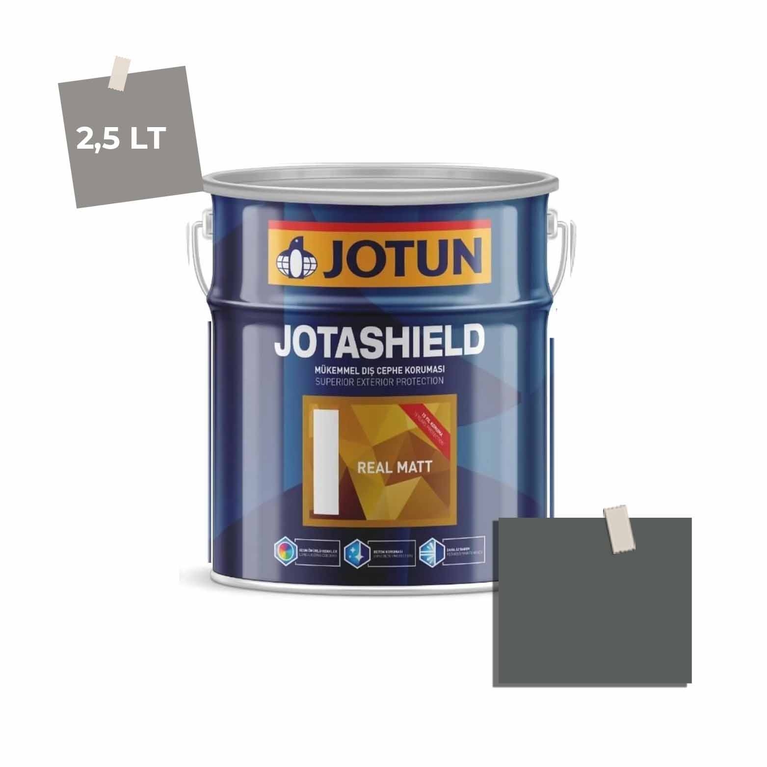 Jotun Jotashield Real Matt 2,25 Lt Adele 7249 Ncs S7502-G