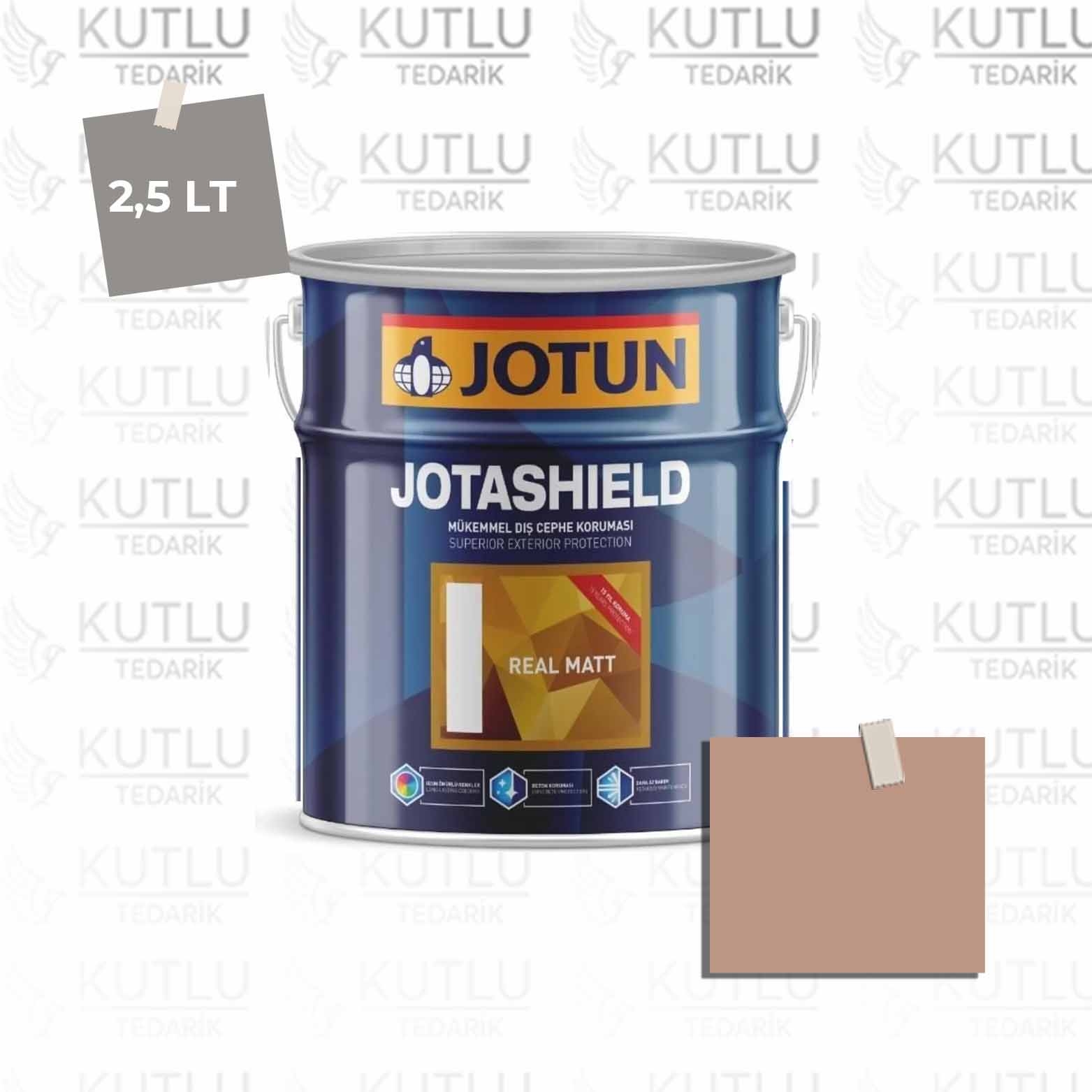 Jotun Jotashield Real Matt 2,25 Lt Antique Brass 2011 Ncs S3020-Y60R