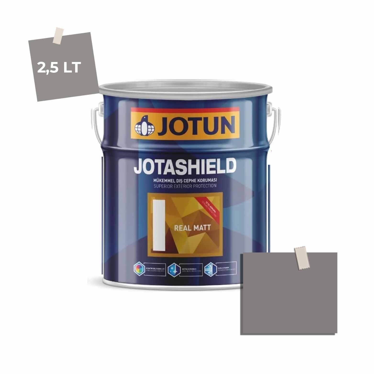 Jotun Jotashield Real Matt 2,25 Lt Black Pearl 3022 Ncs S5502-R