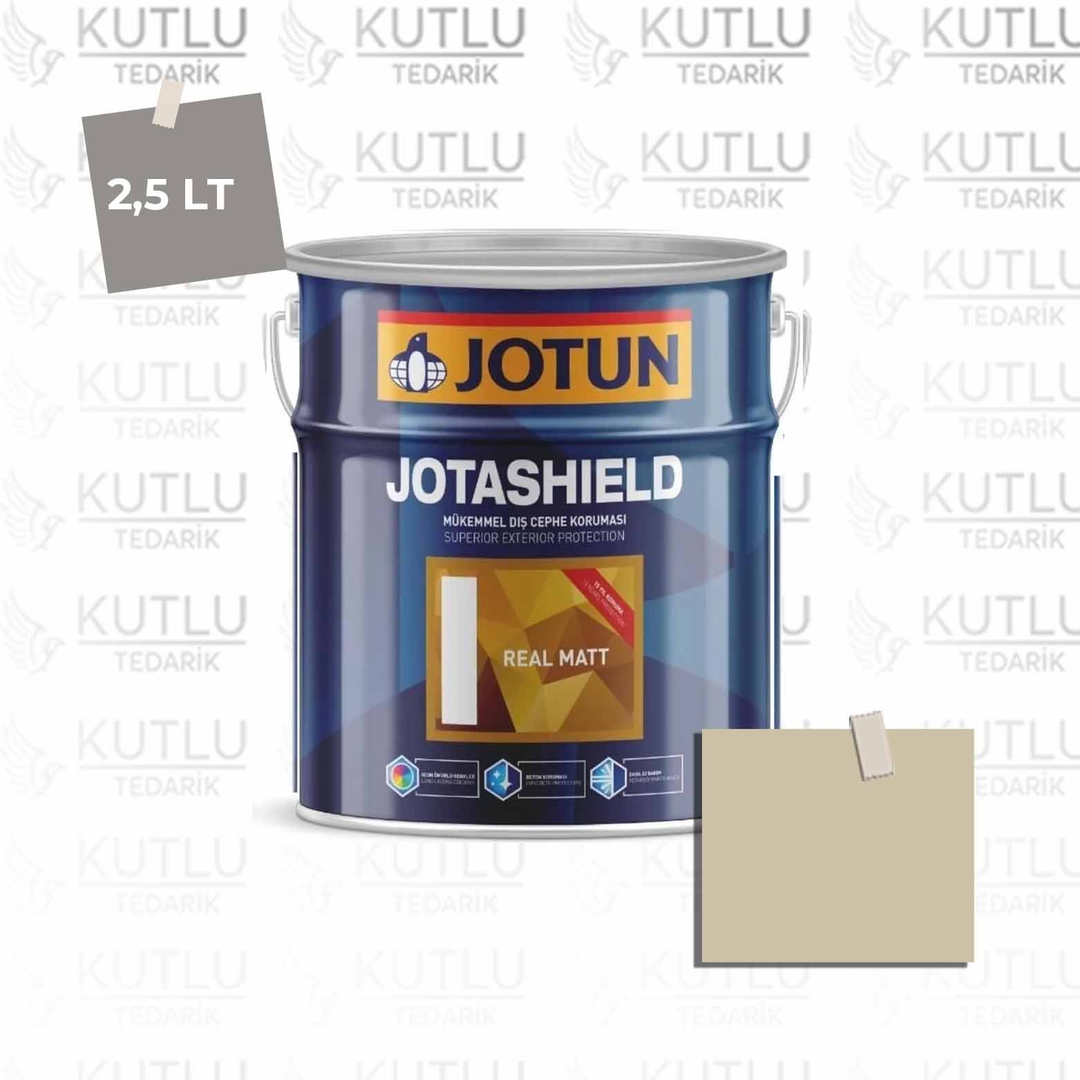 Jotun Jotashield Real Matt 2,25 Lt Buried Treasure 8357 Ncs S2010-G90Y