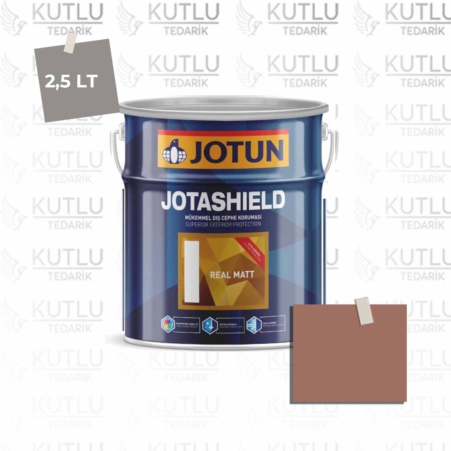 Jotun Jotashield Real Matt 2,25 Lt Burned Terracotta 2111 Ncs 4427-Y76R