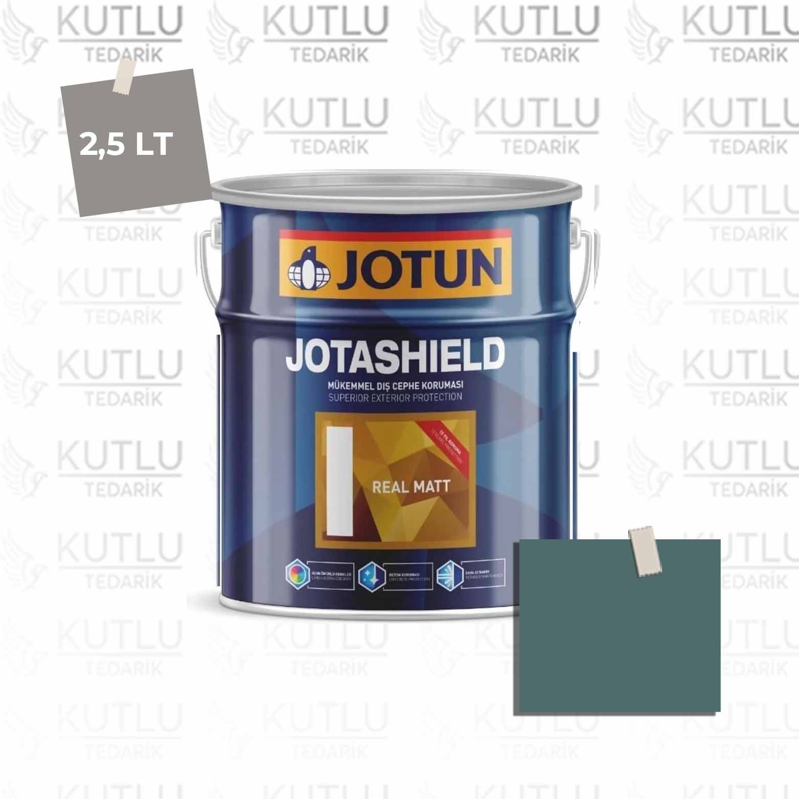 Jotun Jotashield Real Matt 2,25 Lt Cobalt 6198 Ncs S6020-B50G