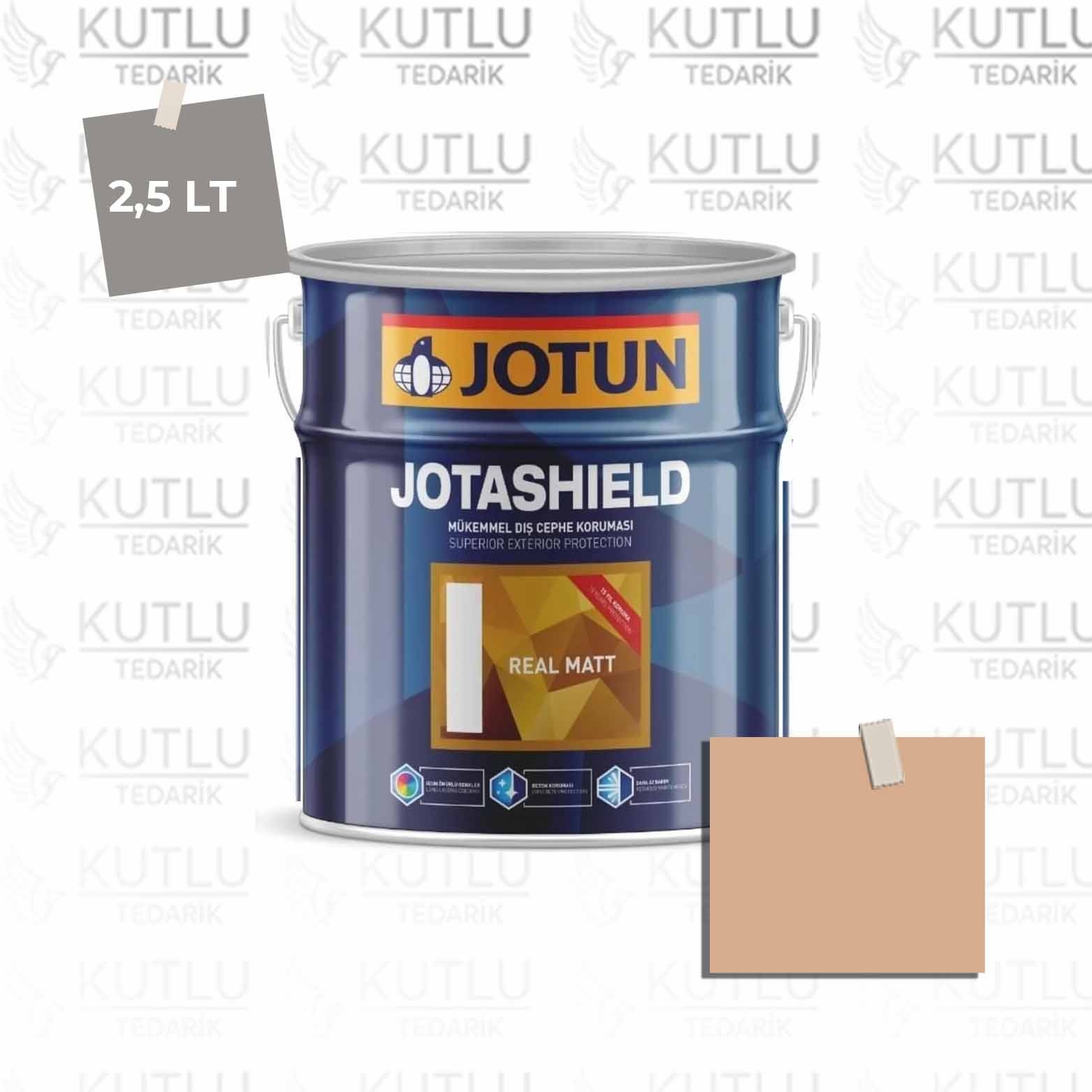 Jotun Jotashield Real Matt 2,25 Lt Coppertone 1029 Ncs S2020-Y40R