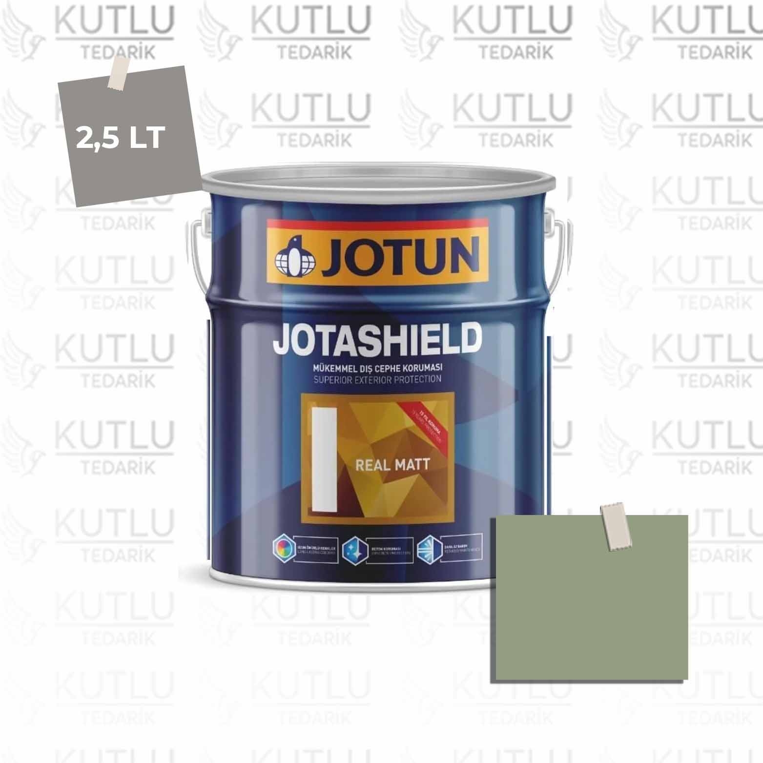 Jotun Jotashield Real Matt 2,25 Lt Cypress 7040 Ncs 3718-G31Y