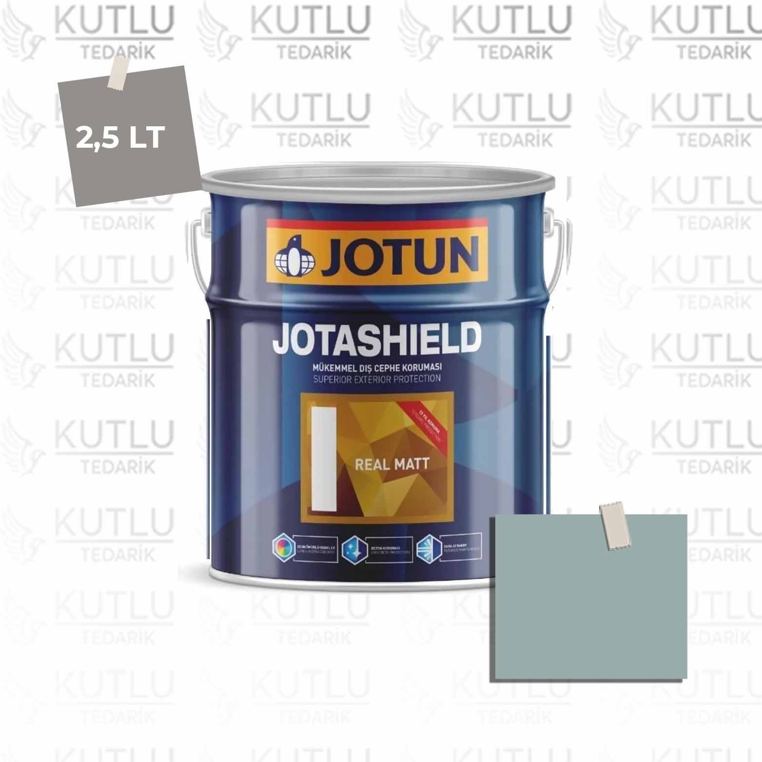 Jotun Jotashield Real Matt 2,25 Lt Darjeeling 6236 Ncs S3010-B50G