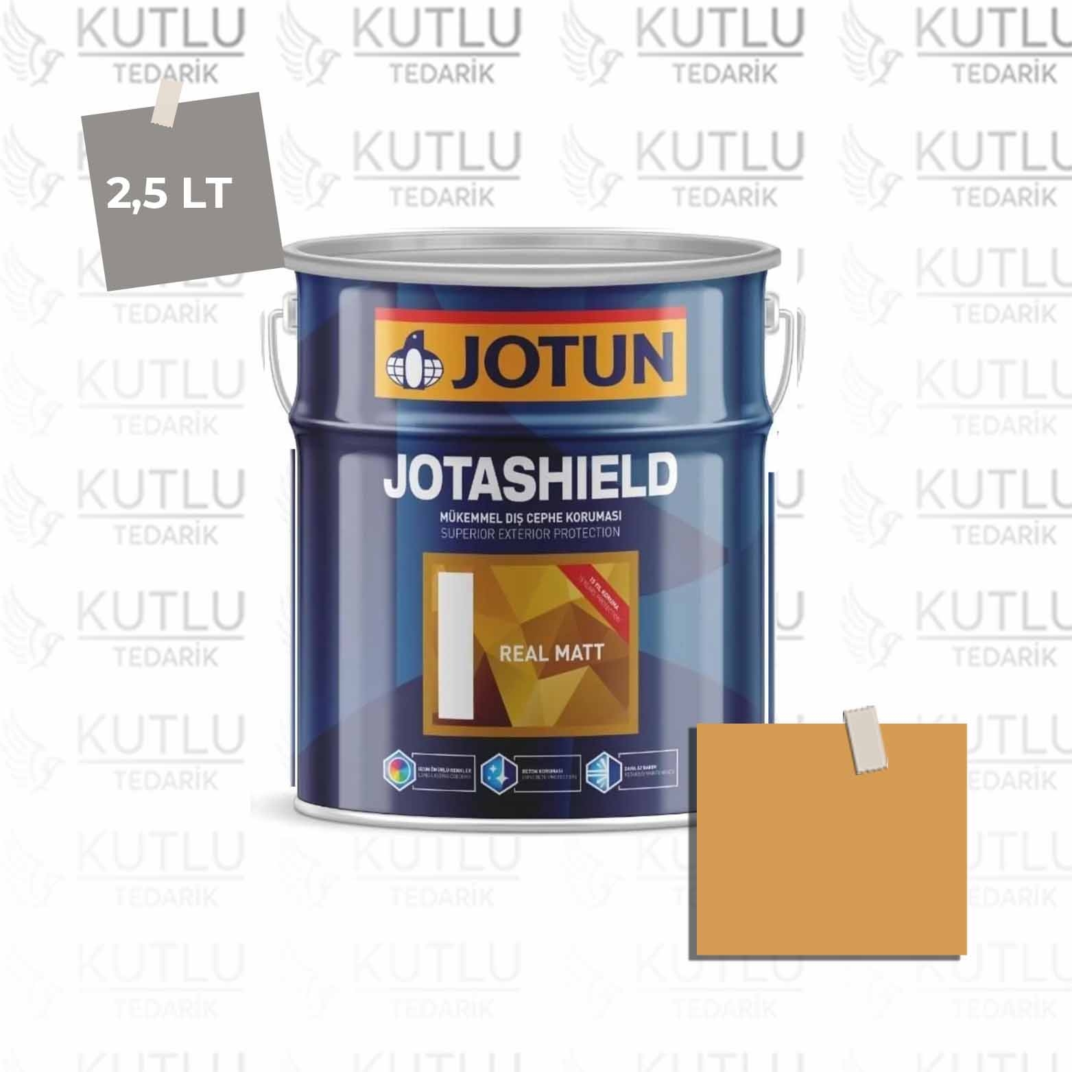 Jotun Jotashield Real Matt 2,25 Lt Dijon 1180 Ncs 2048-Y16R