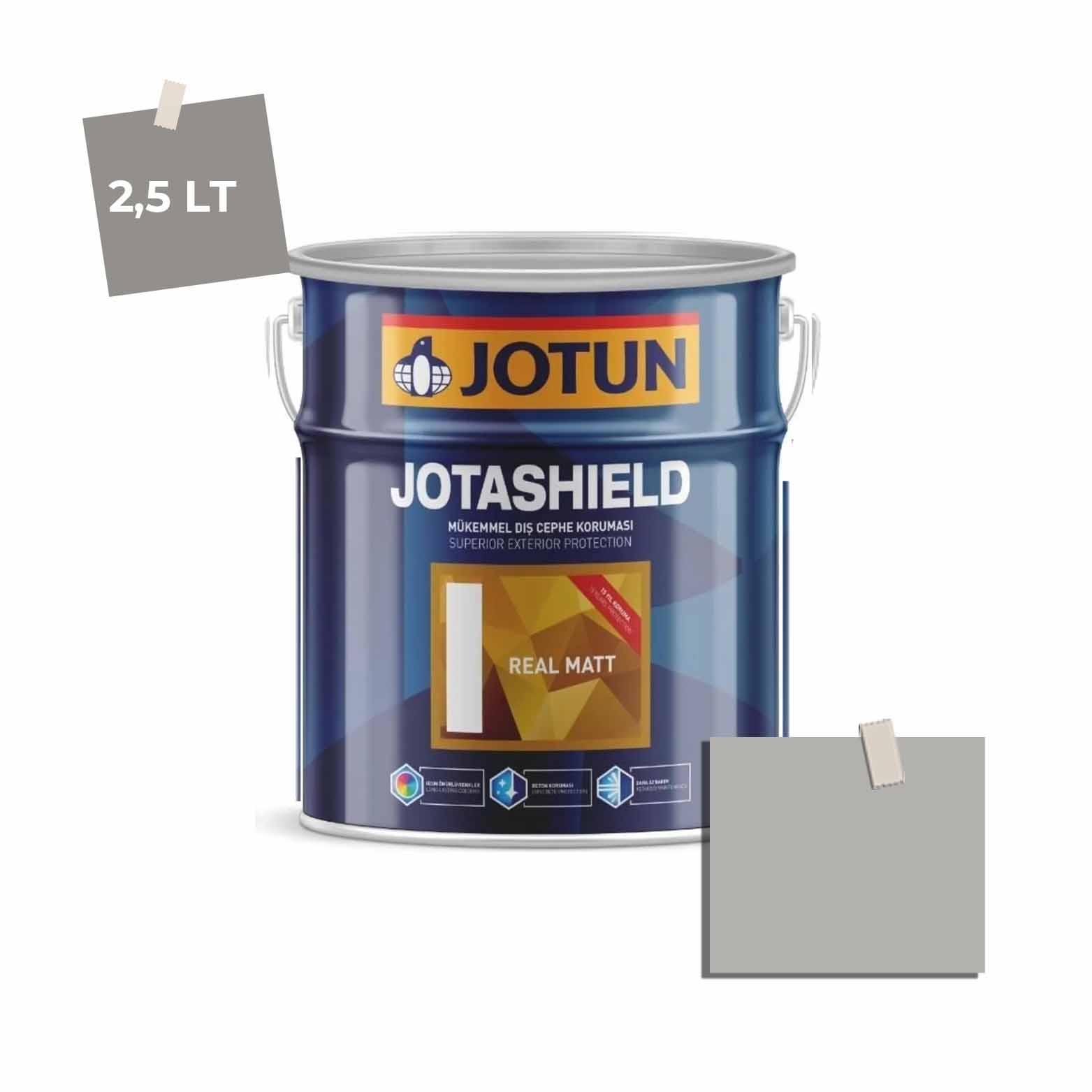 Jotun Jotashield Real Matt 2,25 Lt Dove Grey 0117 Ncs 3101-Y26R