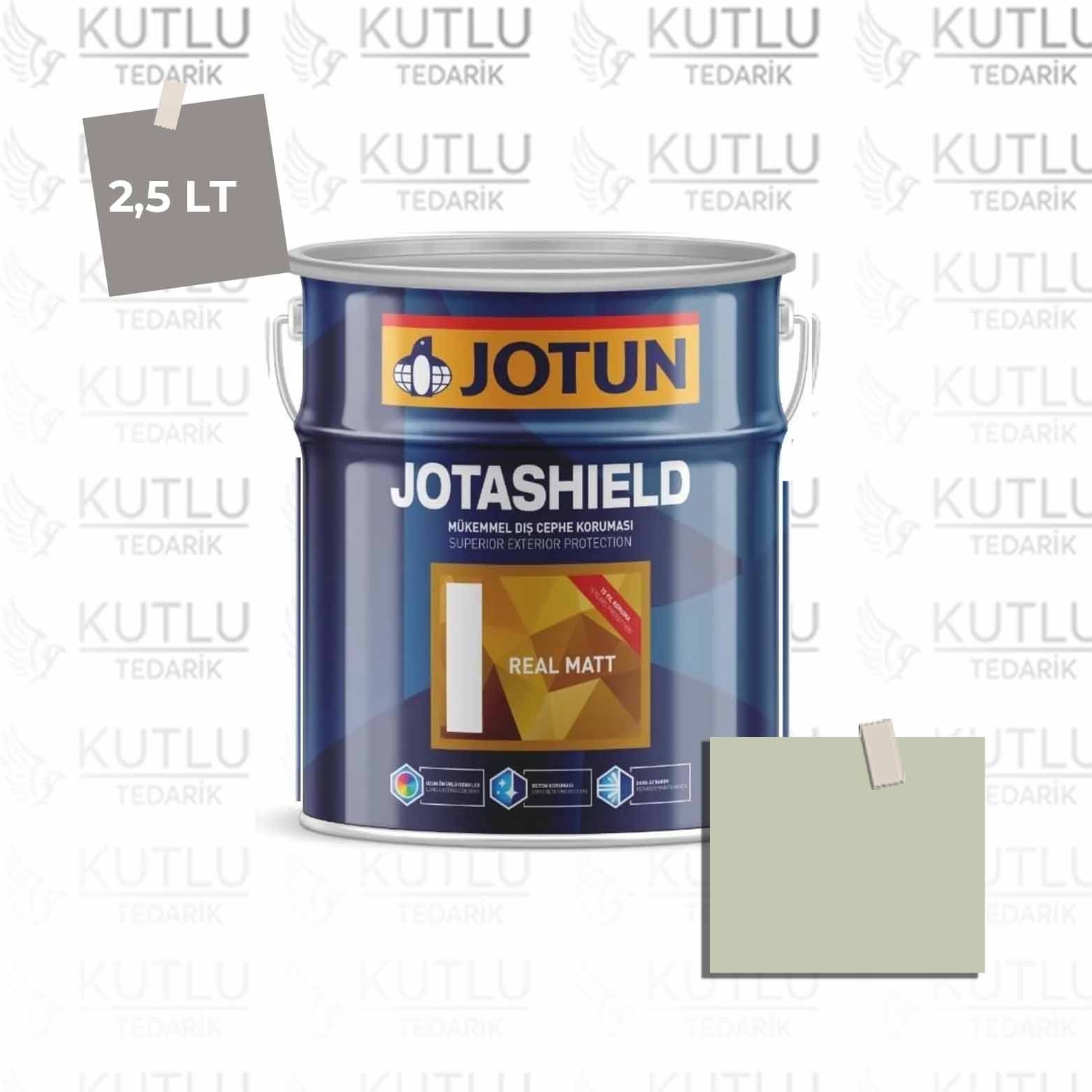 Jotun Jotashield Real Matt 2,25 Lt Dusk Green 7038 Ncs 2010-G44Y