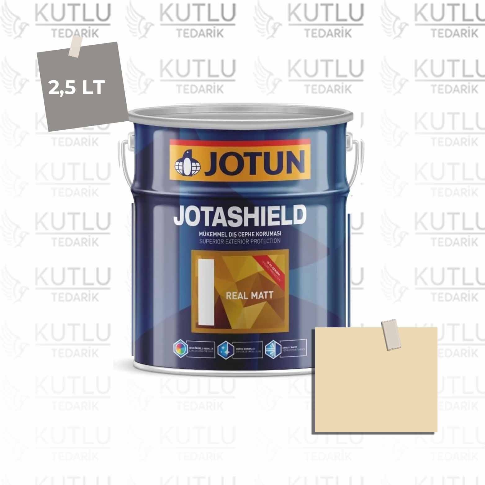 Jotun Jotashield Real Matt 2,25 Lt Dusty Light 10398 Ncs 1013-Y09R