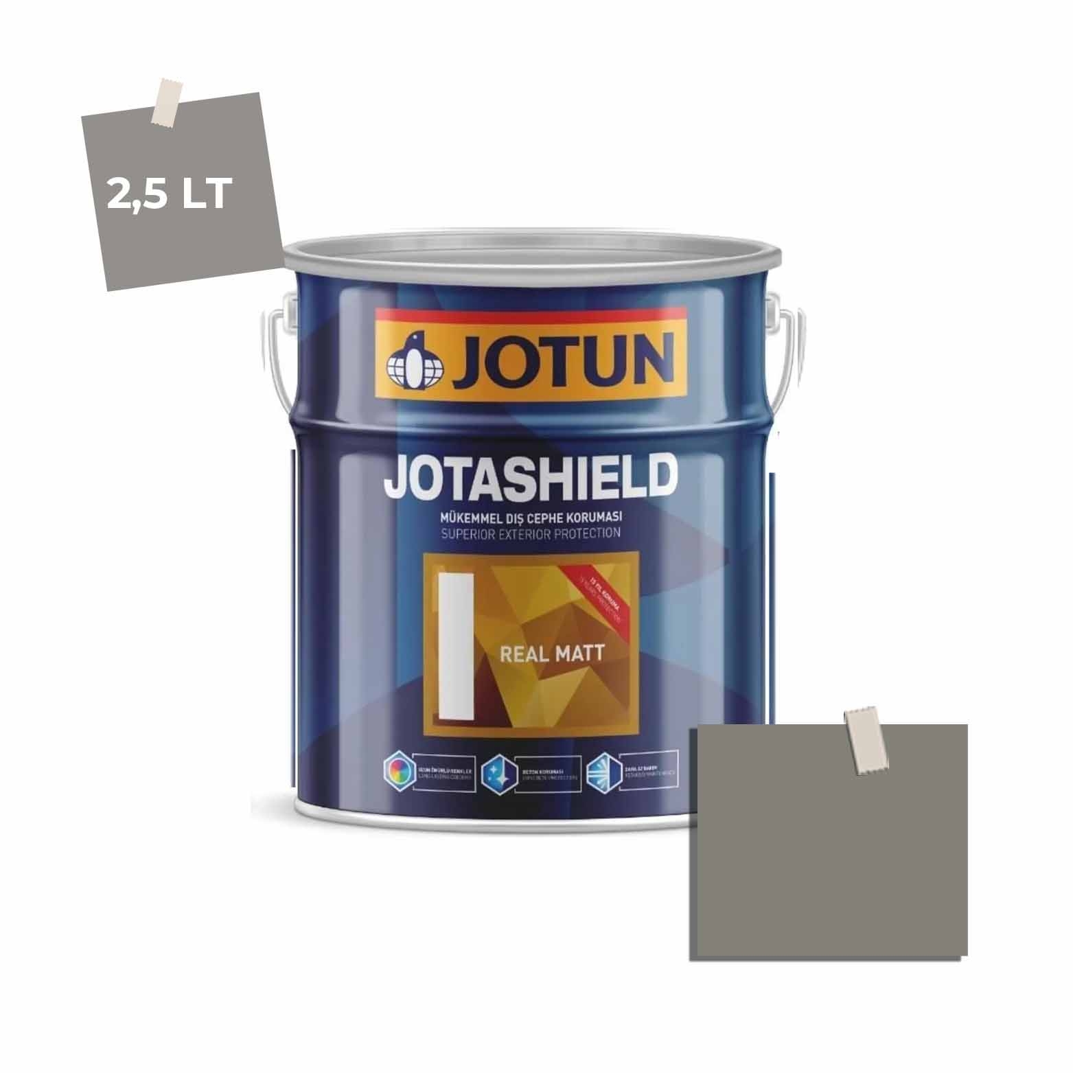 Jotun Jotashield Real Matt 2,25 Lt Evening Sky 1462 Ncs S5502-Y