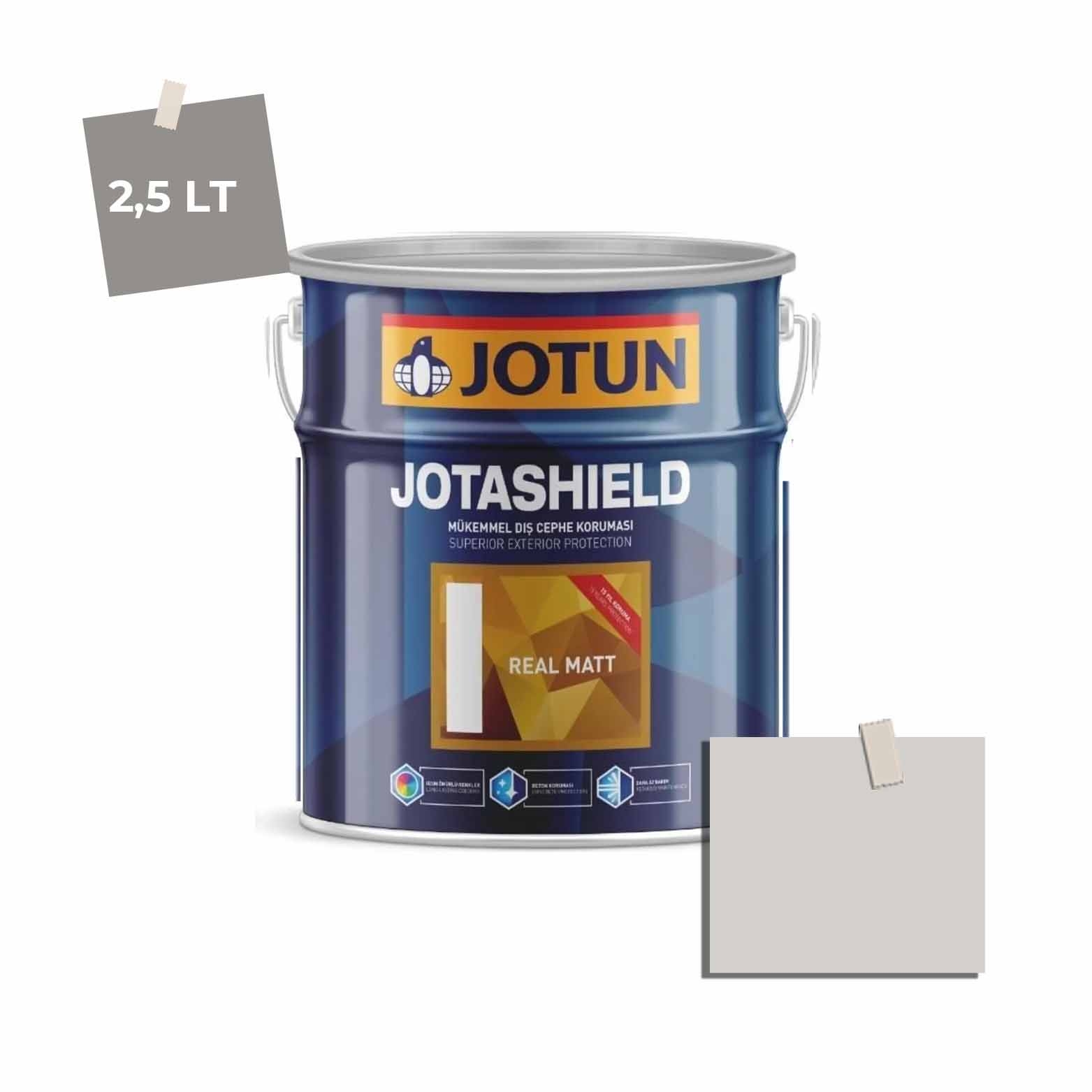 Jotun Jotashield Real Matt 2,25 Lt Flint 3003 Ncs 1502-R