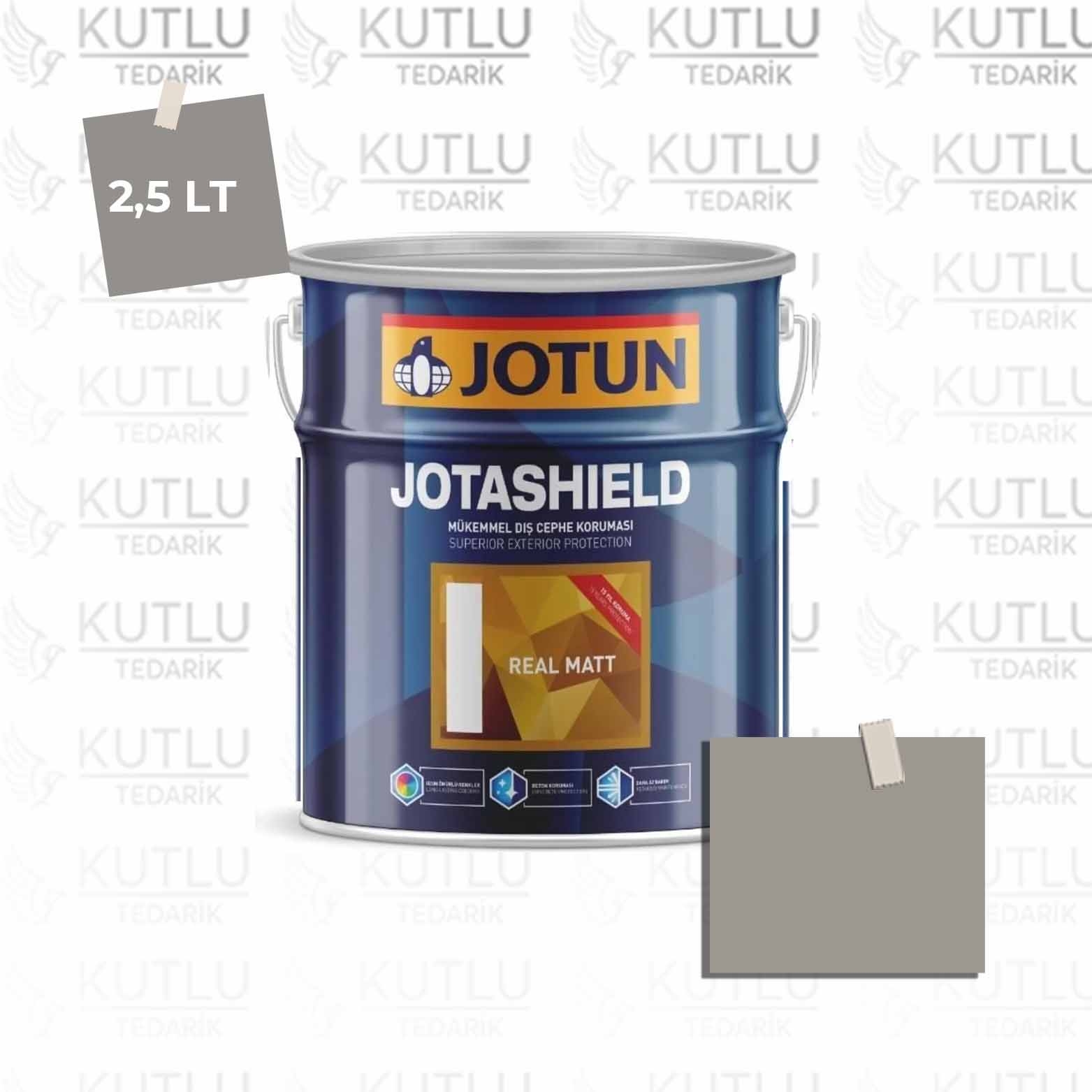 Jotun Jotashield Real Matt 2,25 Lt Fresh Concrete 556 Ncs 4302-Y12R