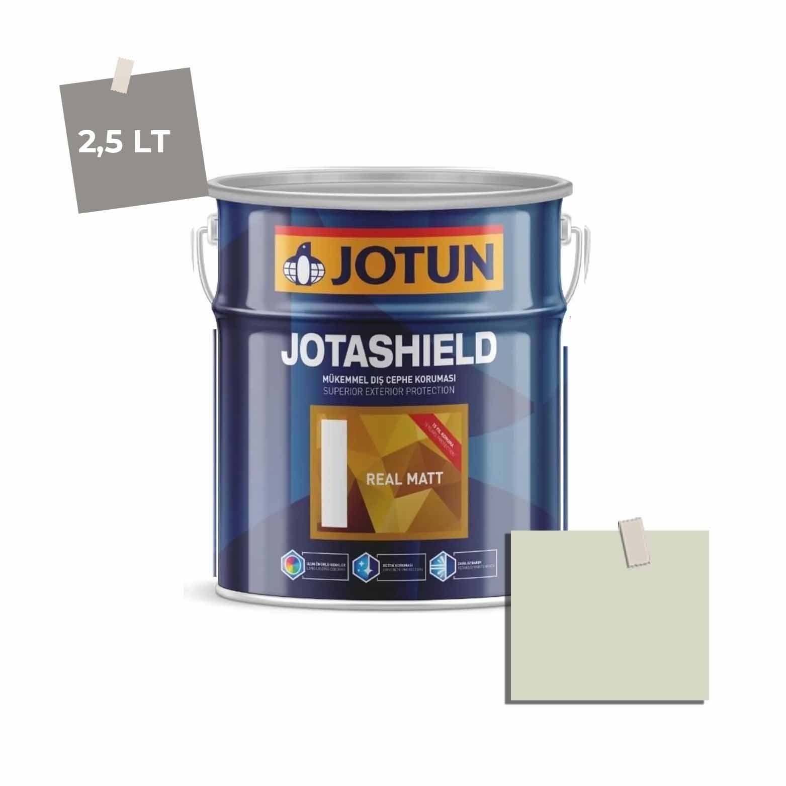 Jotun Jotashield Real Matt 2,25 Lt Fresh Hay 8042 Ncs 1407-G57Y