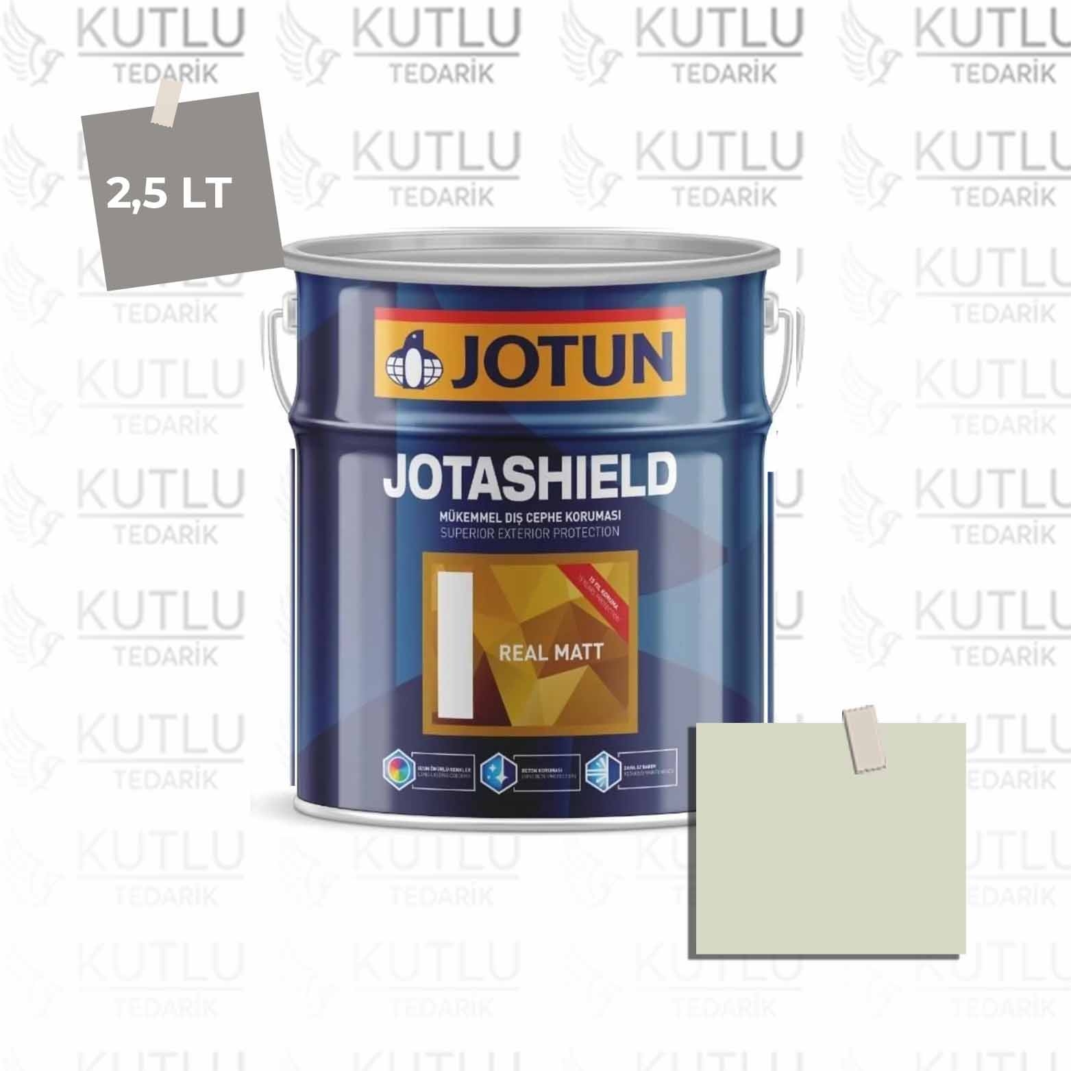 Jotun Jotashield Real Matt 2,25 Lt Fresh Hay 8042 Ncs 1407-G57Y