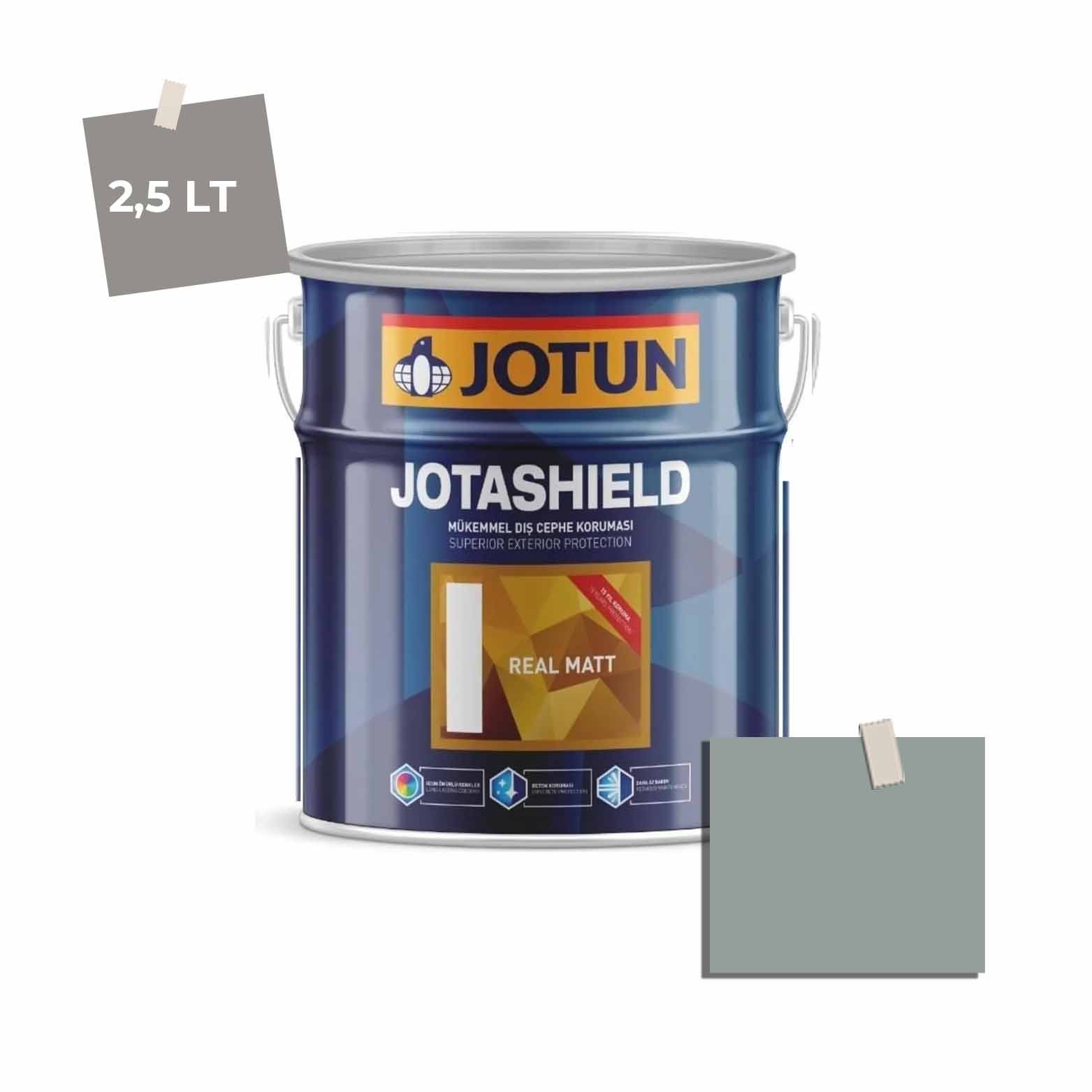 Jotun Jotashield Real Matt 2,25 Lt Frosted Grey 0793 Ncs 4004-B57G