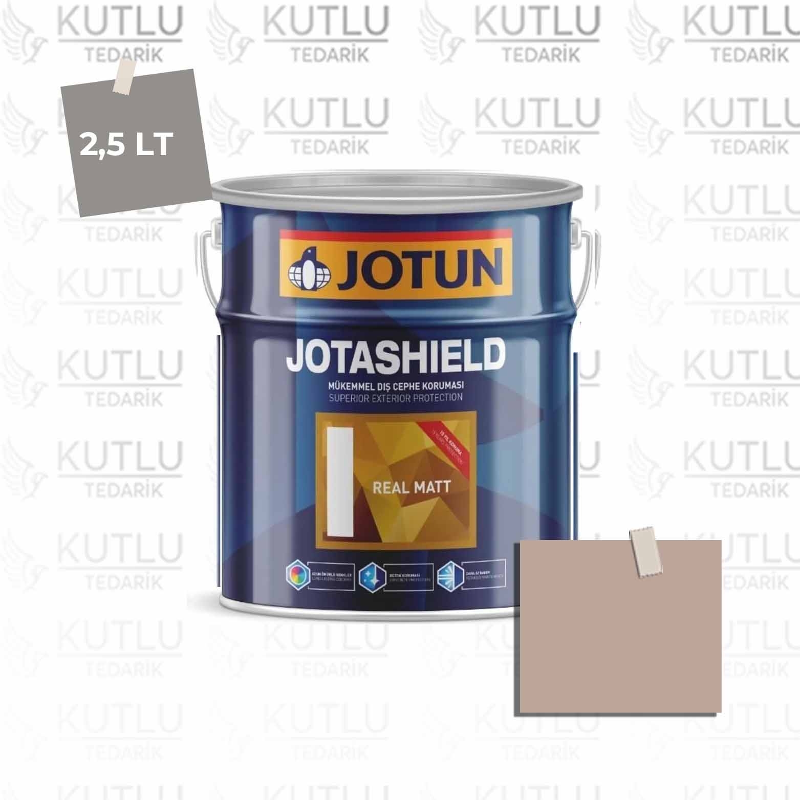 Jotun Jotashield Real Matt 2,25 Lt Ghoroub 2270 Ncs S3010-Y70R