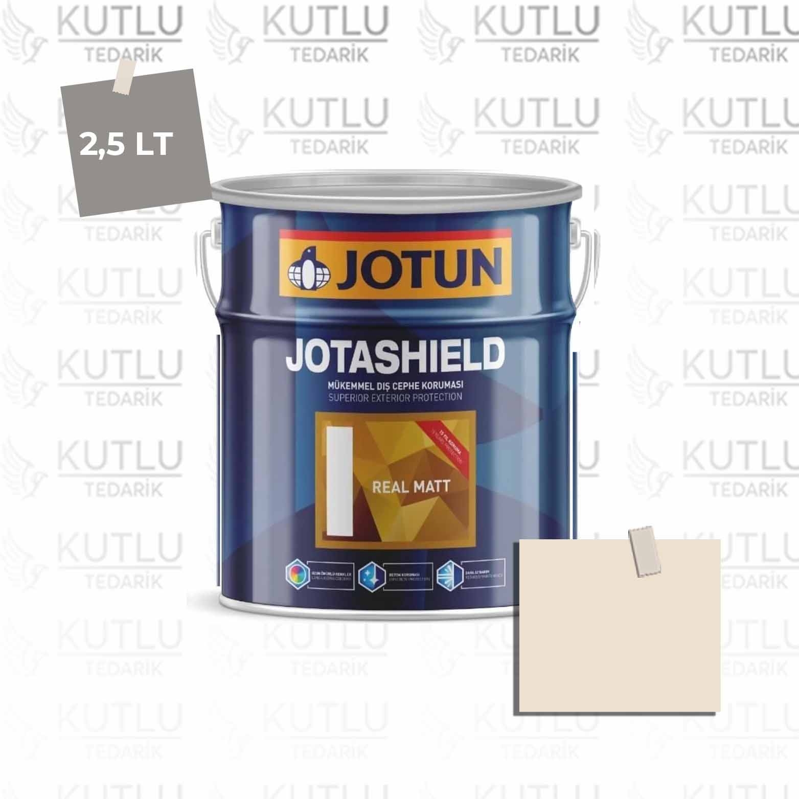 Jotun Jotashield Real Matt 2,25 Lt Ginger Mist 1731 Ncs 0805-Y35R