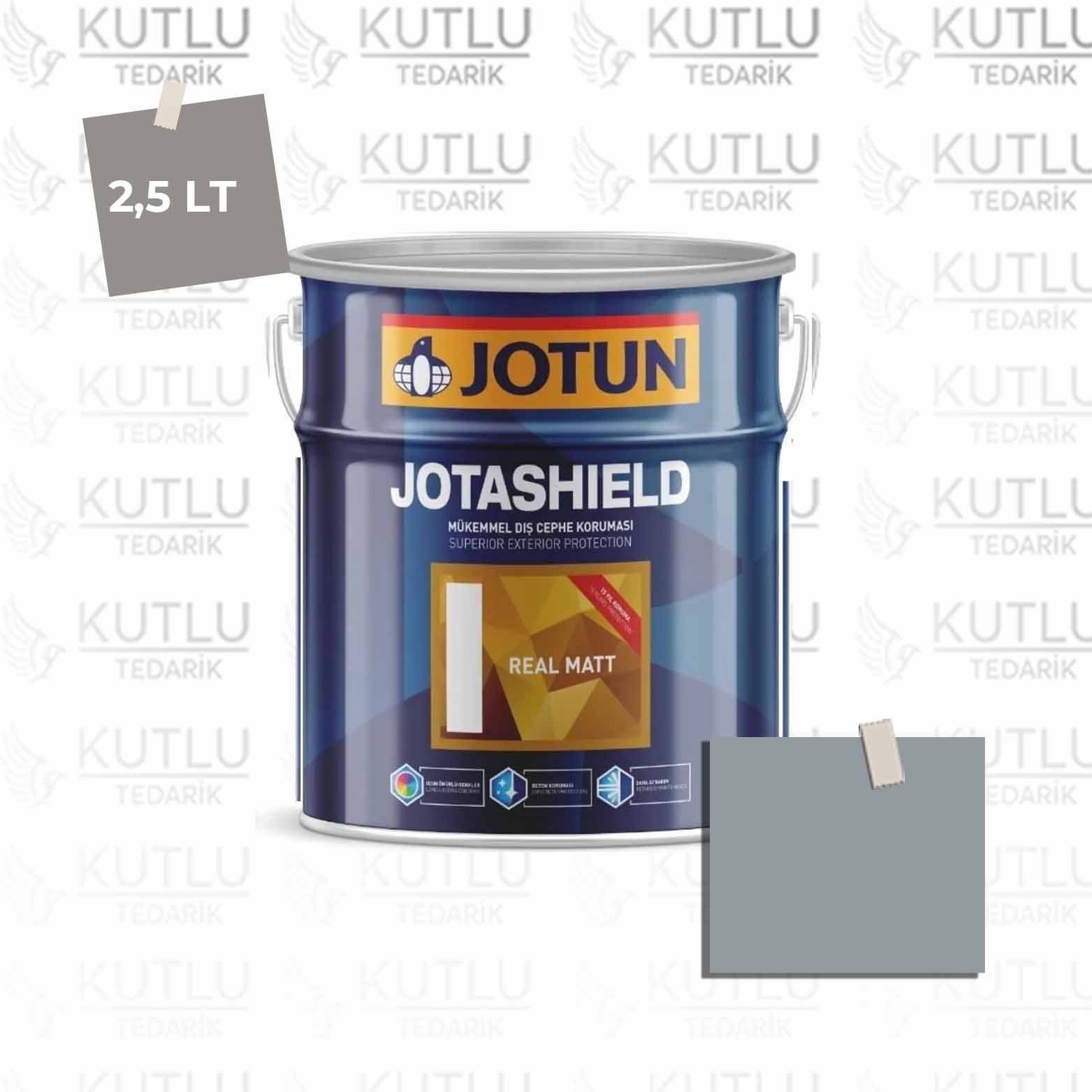 Jotun Jotashield Real Matt 2,25 Lt Grey Stone 4512 Ncs S4005-R80B