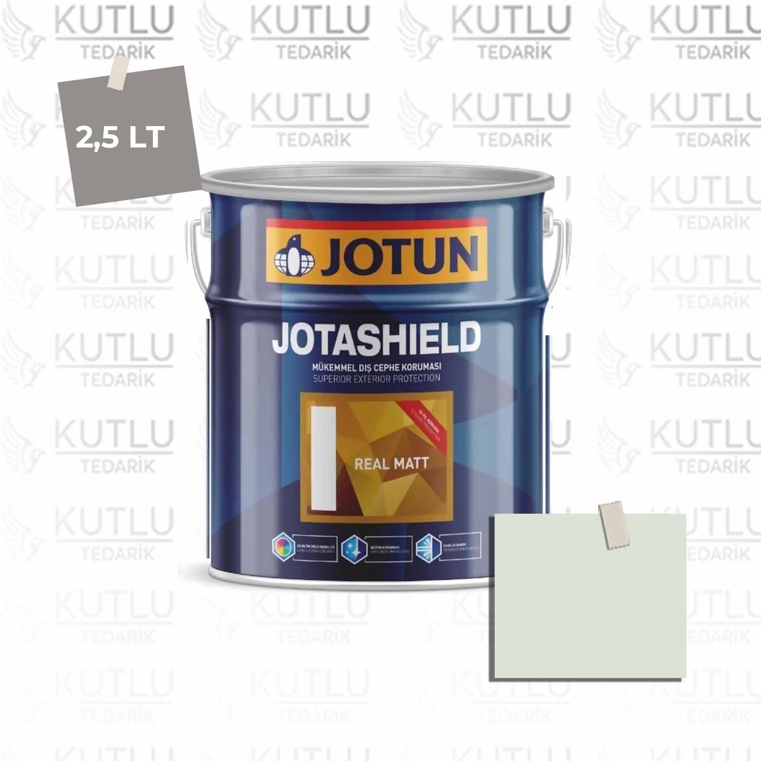 Jotun Jotashield Real Matt 2,25 Lt Grey Tree 7377 Ncs S0907-G20Y