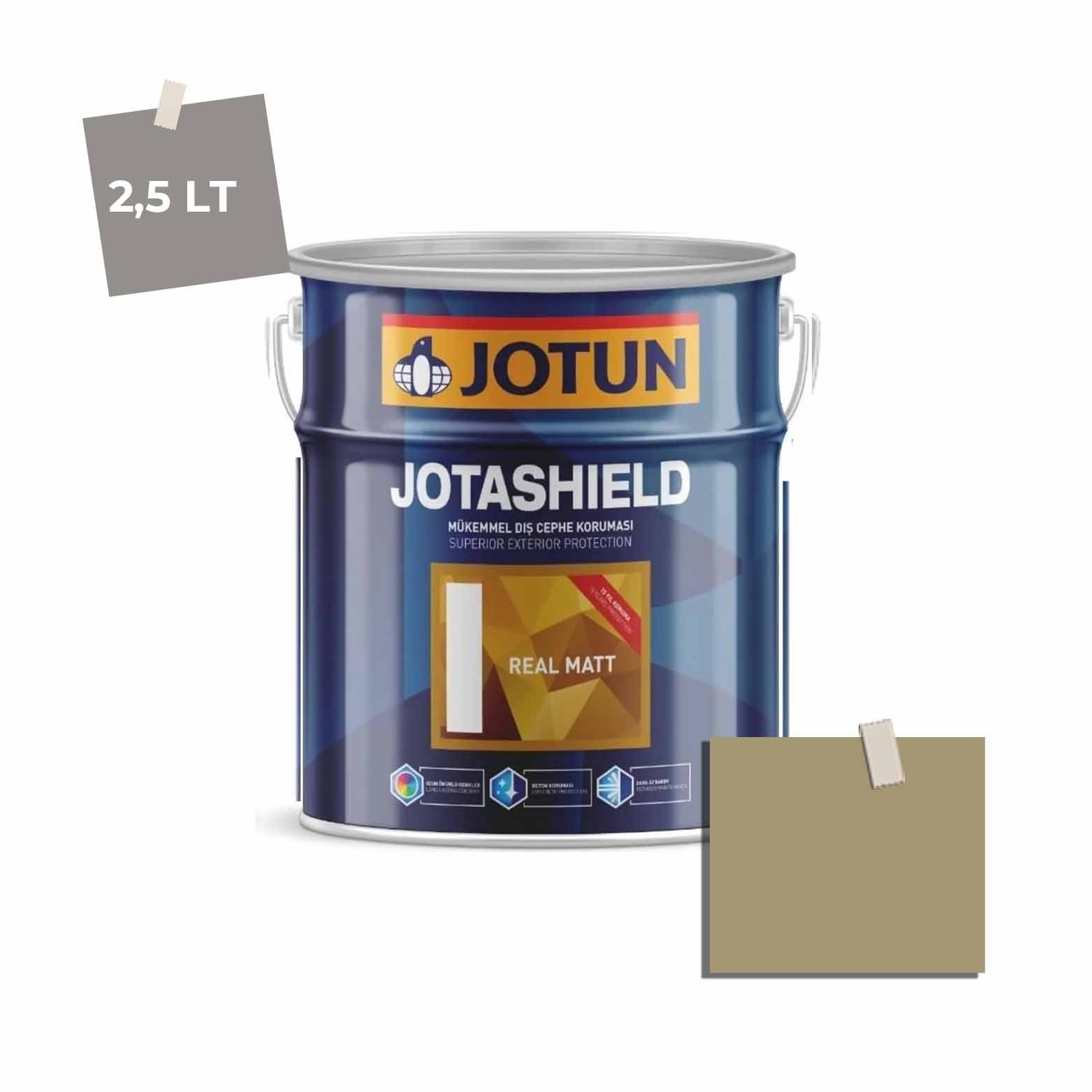 Jotun Jotashield Real Matt 2,25 Lt Grotto 8047 Ncs 4017-G94Y