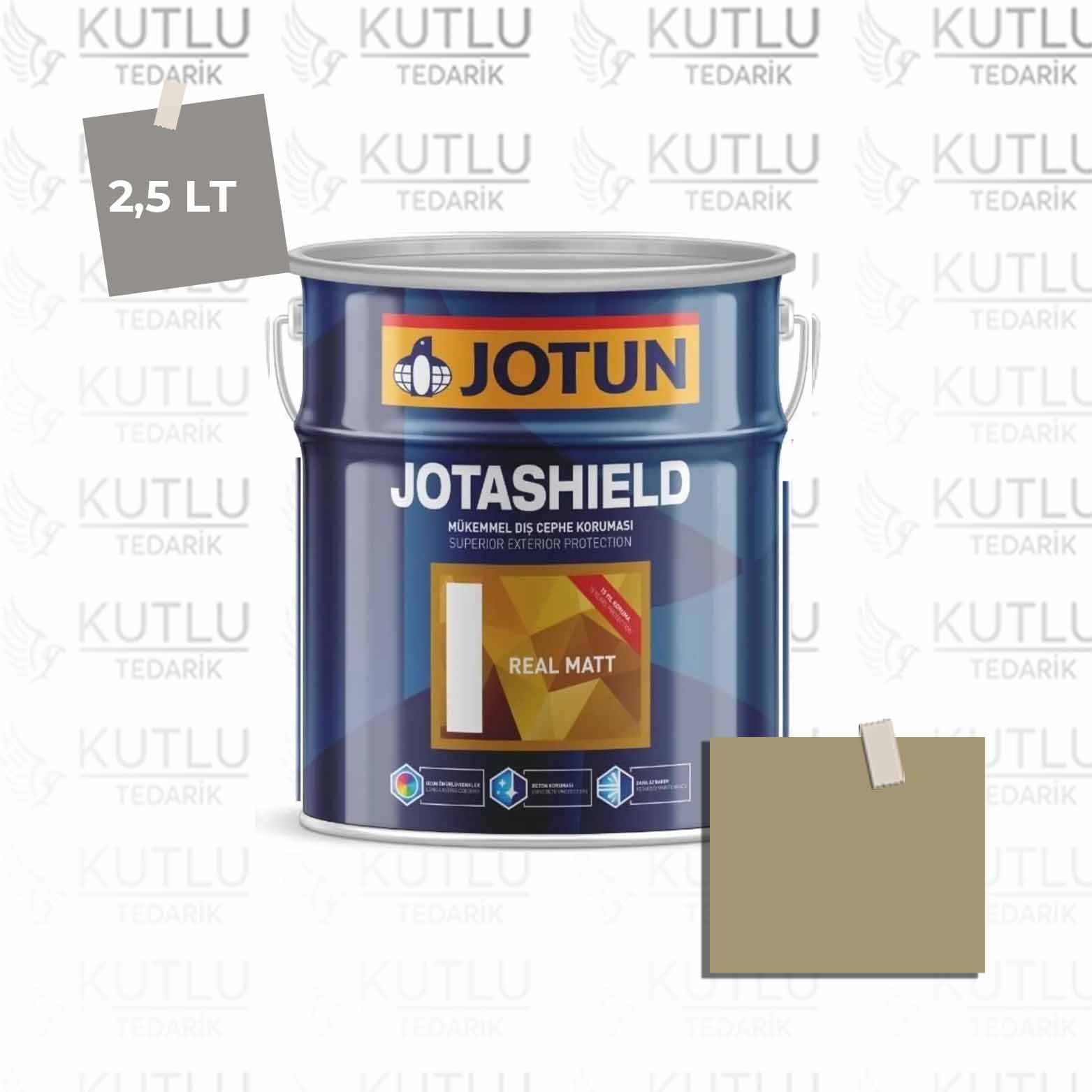 Jotun Jotashield Real Matt 2,25 Lt Grotto 8047 Ncs 4017-G94Y