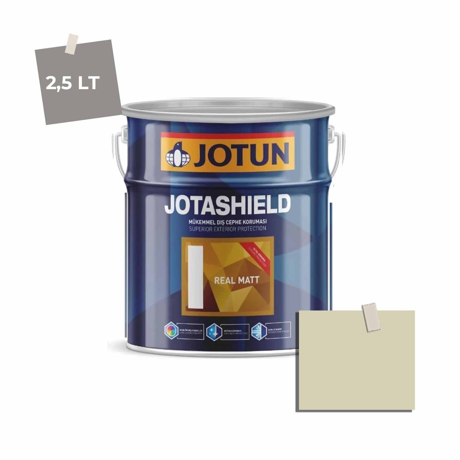 Jotun Jotashield Real Matt 2,25 Lt Harir 8356 Ncs S1510-G90Y