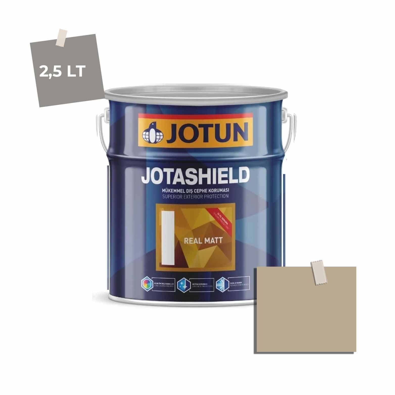 Jotun Jotashield Real Matt 2,25 Lt High Touch 1917 Ncs S3010-Y20R