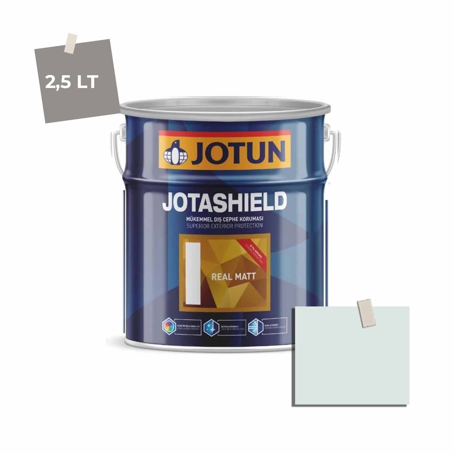 Jotun Jotashield Real Matt 2,25 Lt Ice Scent 6053 Ncs S0804-B50G