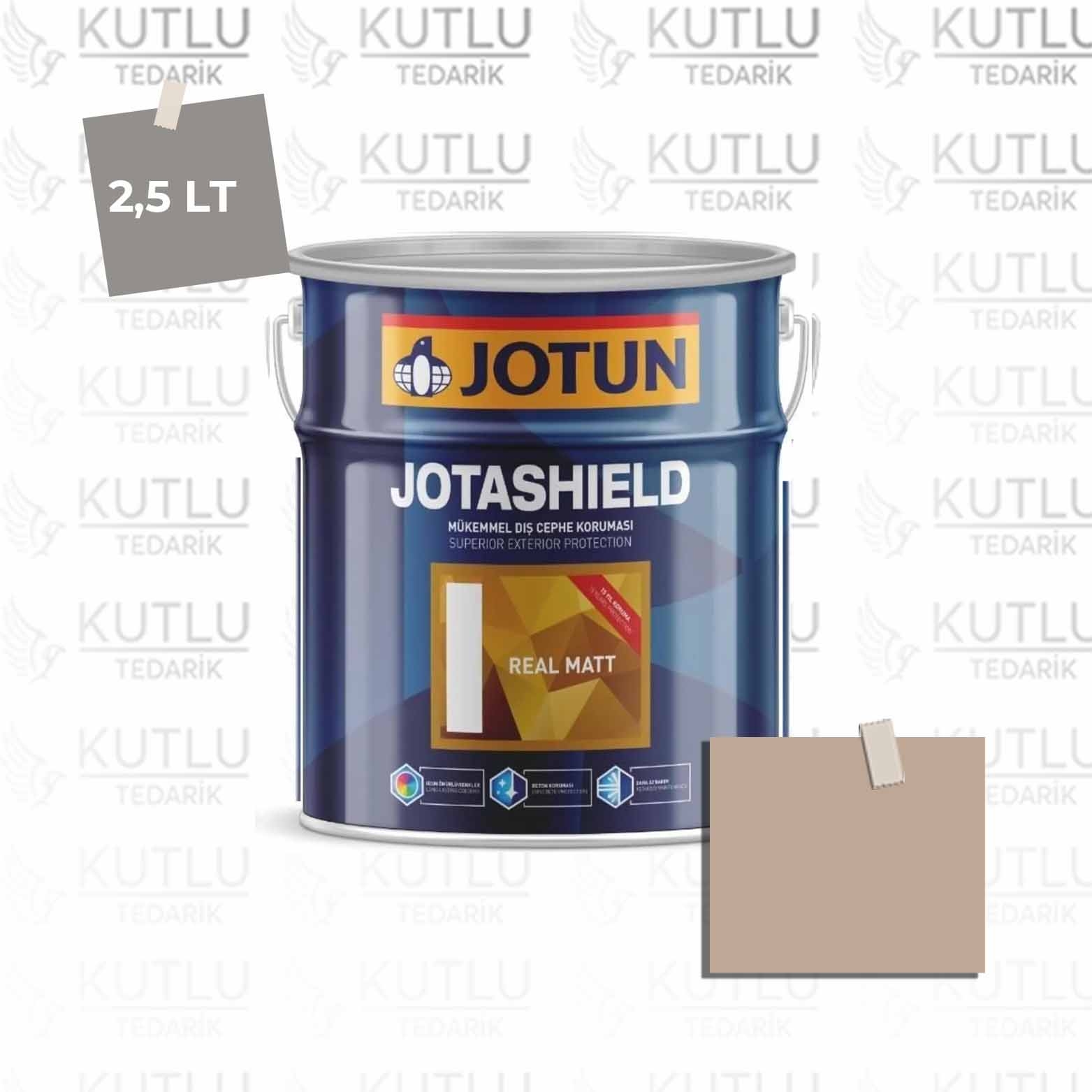 Jotun Jotashield Real Matt 2,25 Lt Lightmocha 2024 Ncs S3010-Y50R