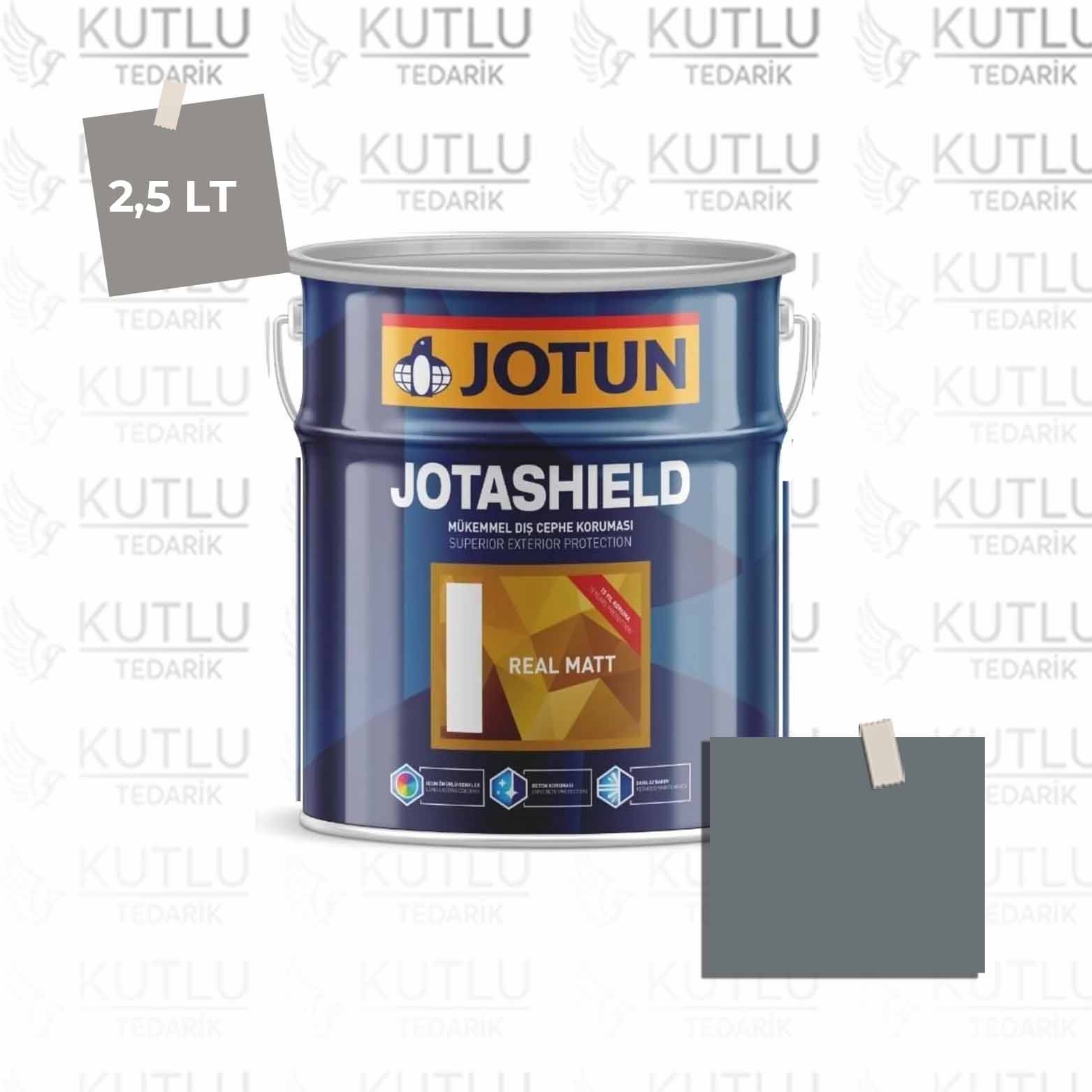 Jotun Jotashield Real Matt 2,25 Lt Monsoon Cloud 0562 Ncs 6405-B14G