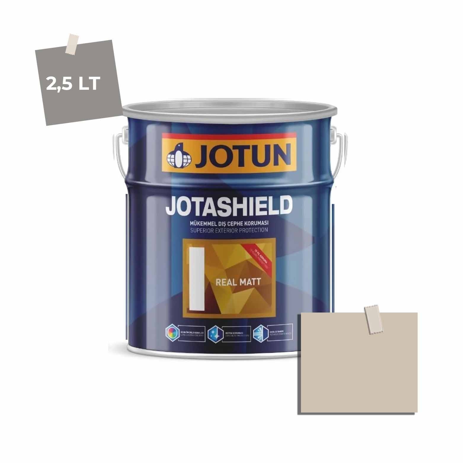 Jotun Jotashield Real Matt 2,25 Lt Morrocan Mist 1137 Ncs 2106-Y43R