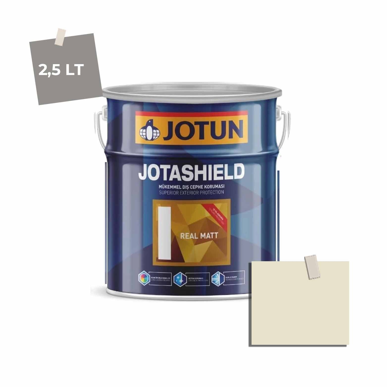 Jotun Jotashield Real Matt 2,25 Lt Pastel Mint 8181 Ncs S0907-G90Y