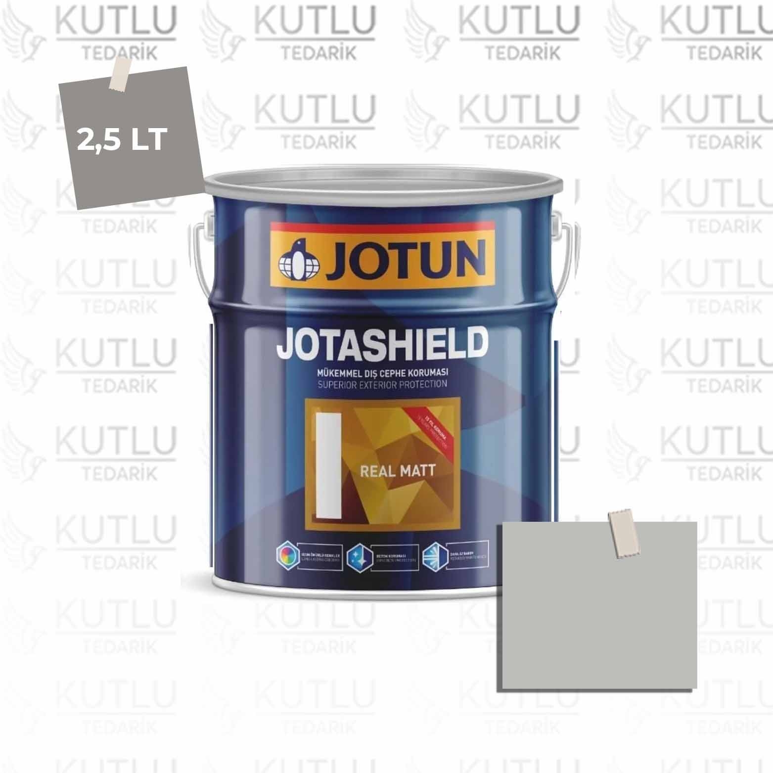 Jotun Jotashield Real Matt 2,25 Lt Platinum 9911 Ncs S2500-N