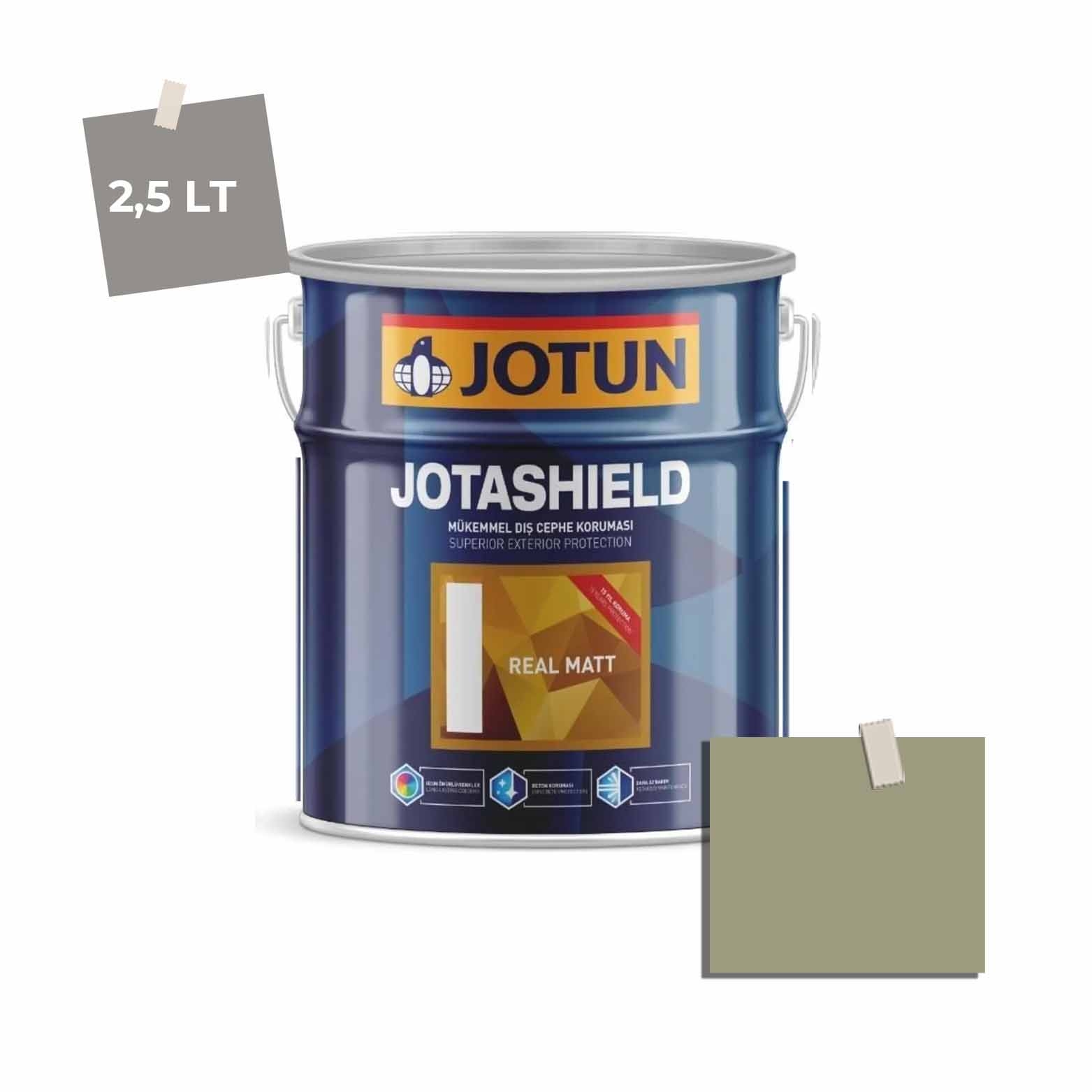 Jotun Jotashield Real Matt 2,25 Lt Rainforest 0561 Ncs 3915-G65Y