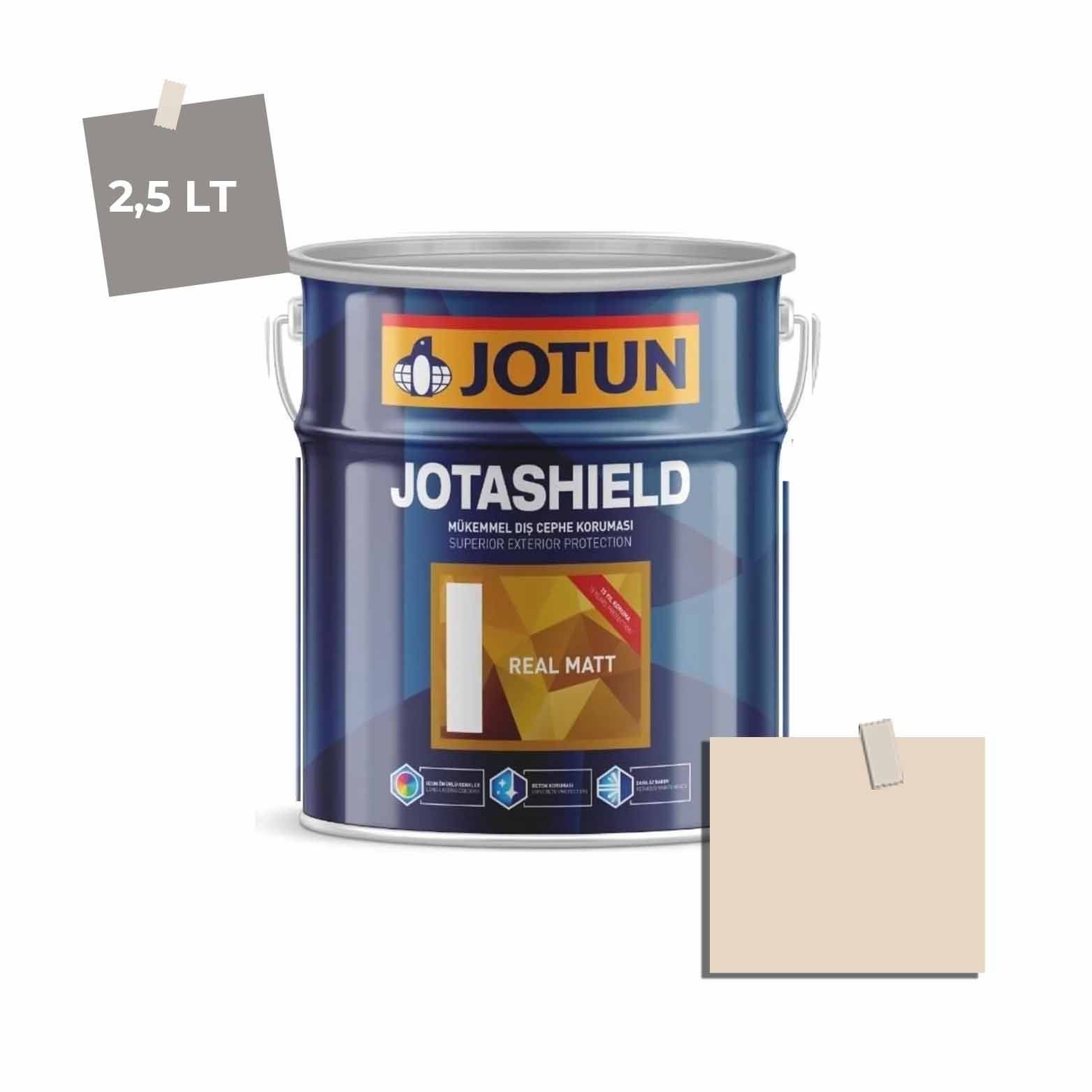 Jotun Jotashield Real Matt 2,25 Lt Raw Citrine 1248 Ncs 1107-Y40R